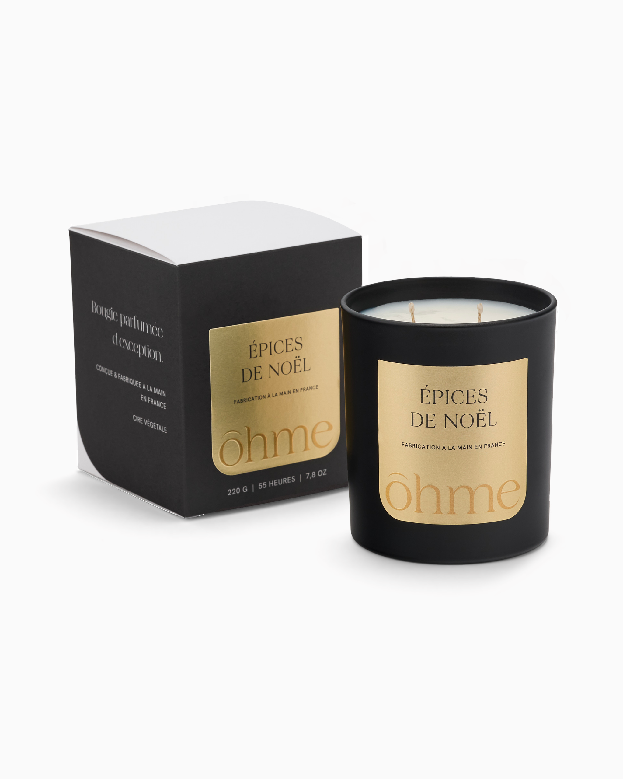 Bougie parfumée - Épices de Noël