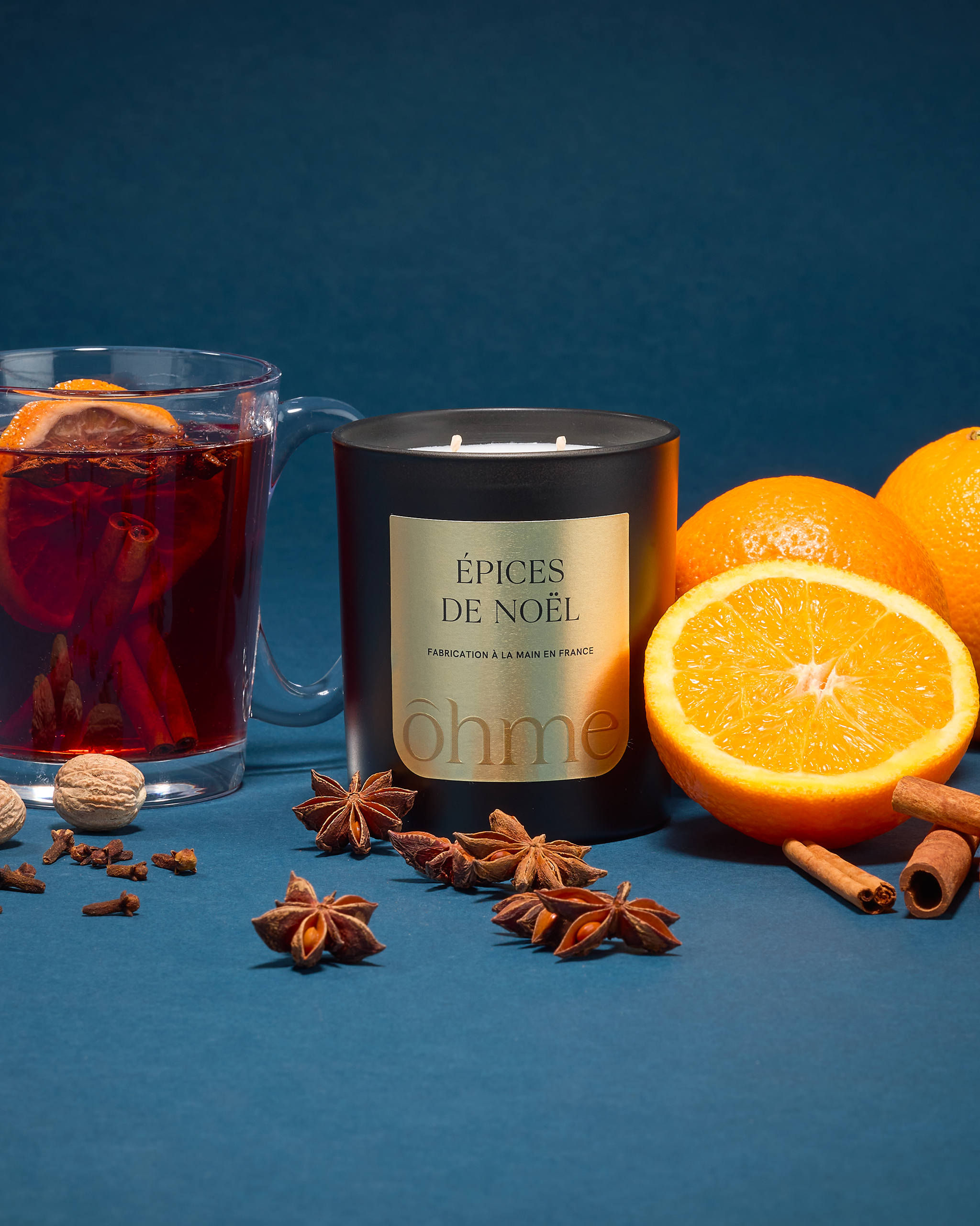 Bougie parfumée - Épices de Noël