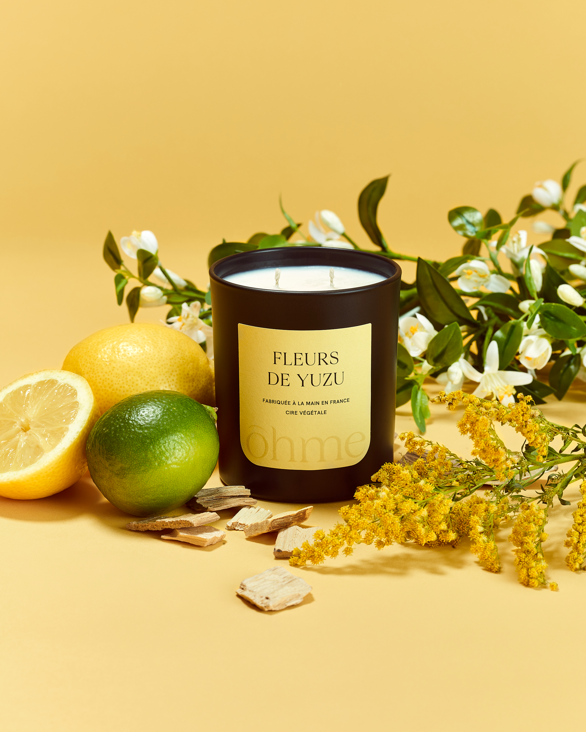 Bougie parfumée - Fleurs de Yuzu