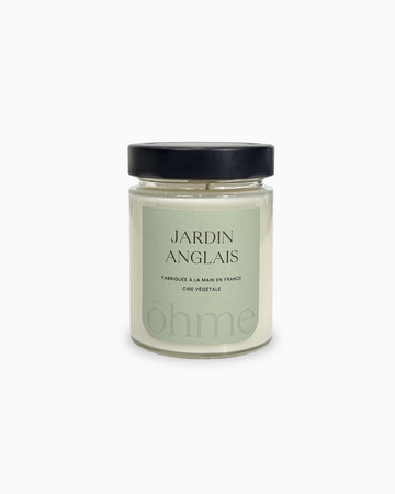 Bougie parfumée en bocal - Jardin Anglais
