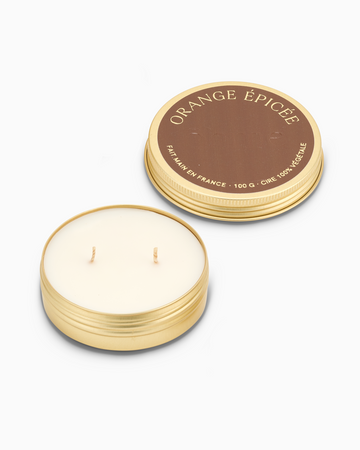 Bougie parfumée capsule - Orange épicée