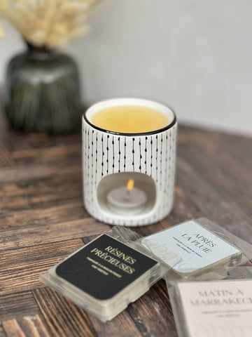 Fondants parfumés et bruleur