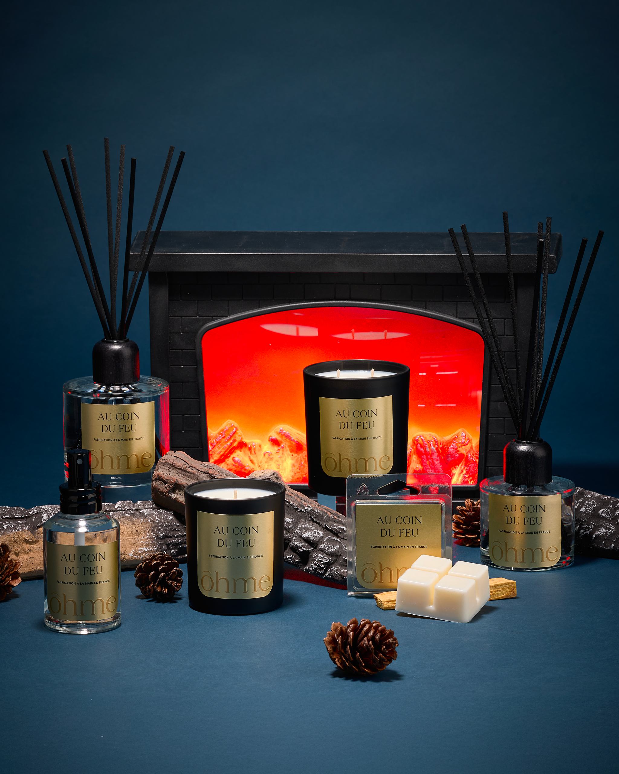 Bougie parfumée capsule - Au Coin du Feu