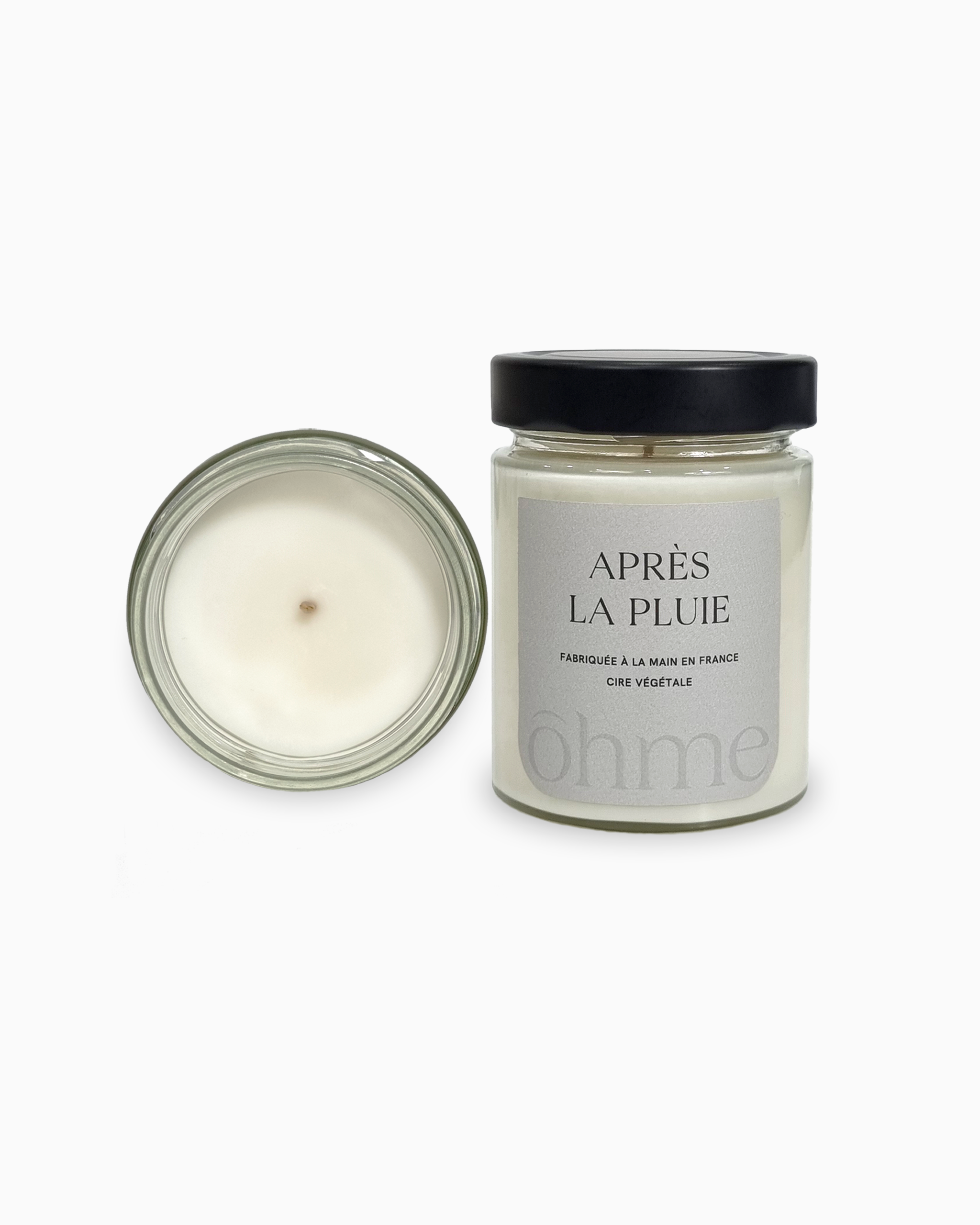 Bougie parfumée en bocal - Après la Pluie