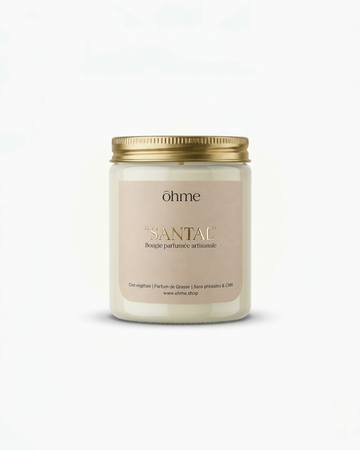 Bougie parfumée Santal