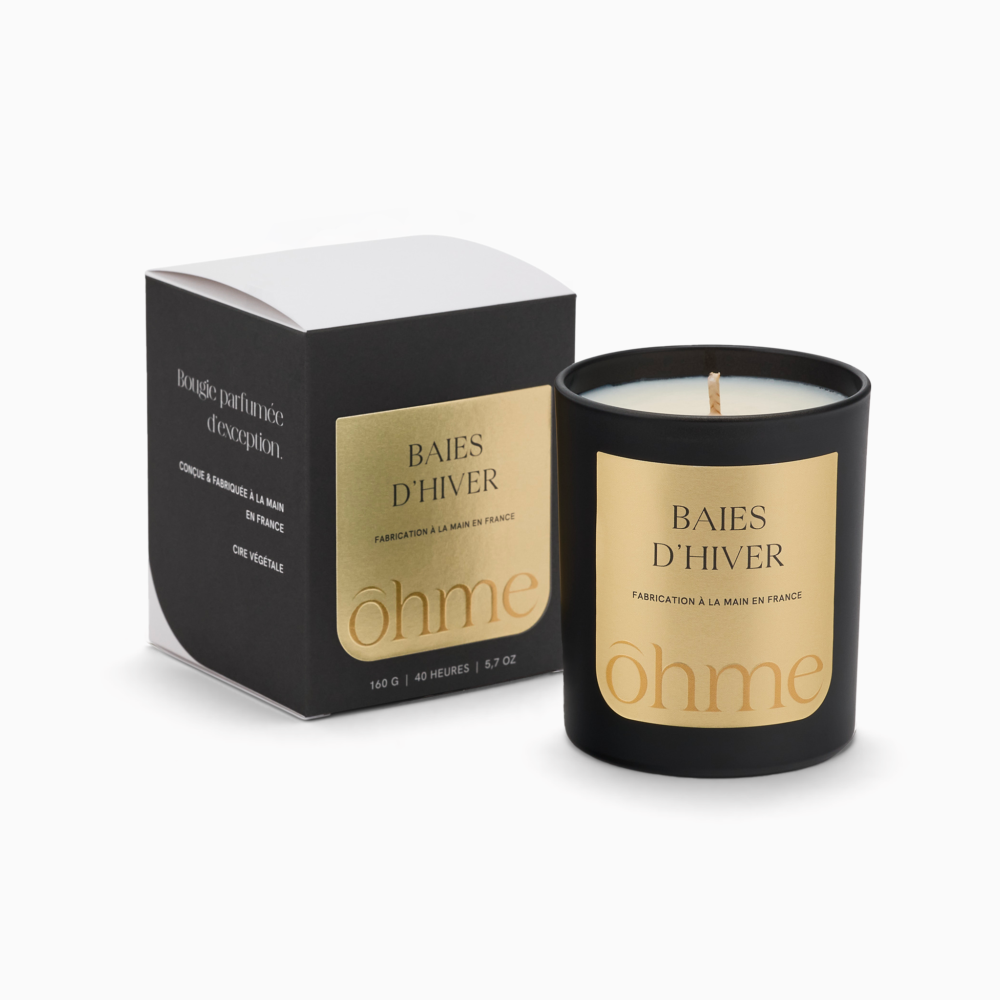 Bougie parfumée - Baies d'Hiver