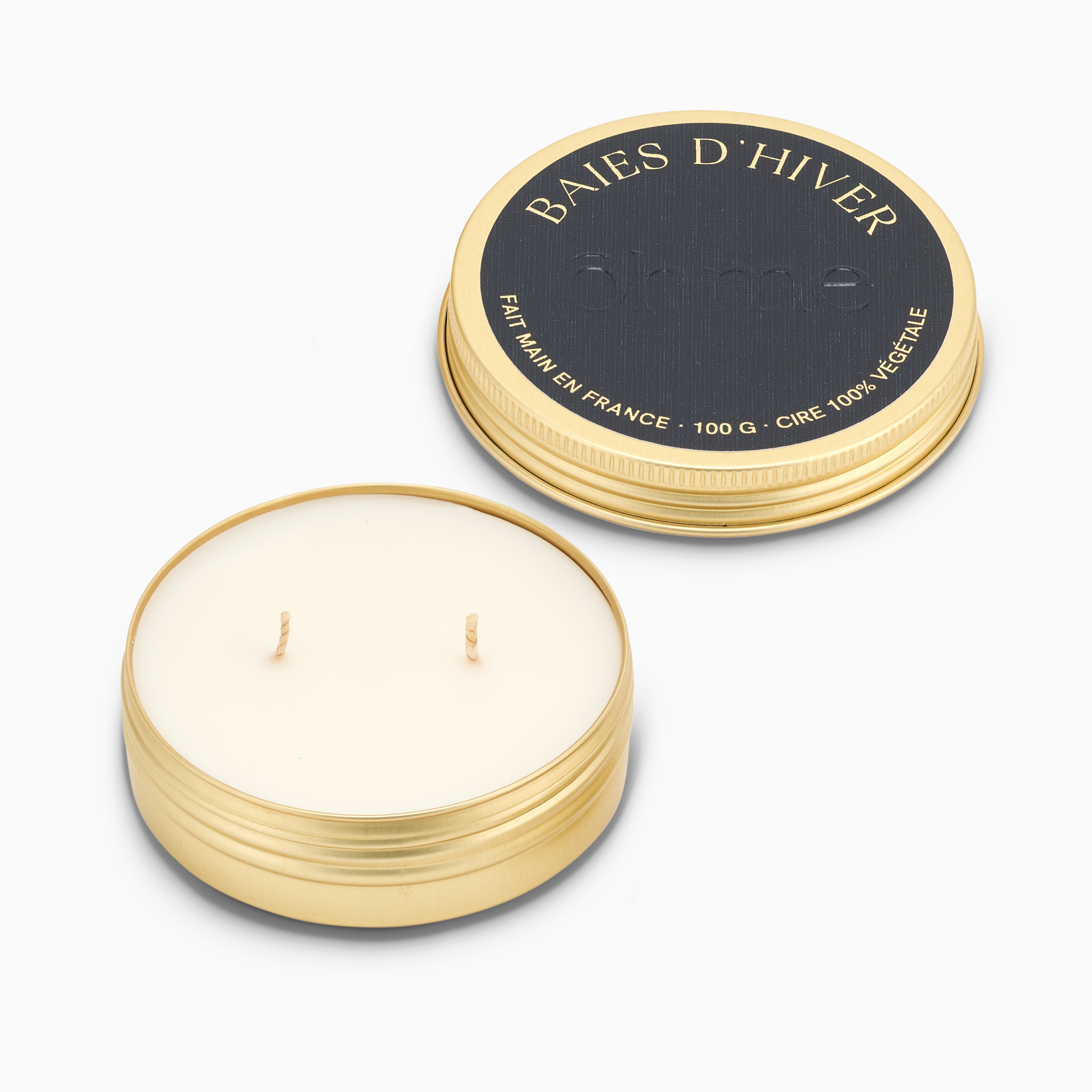 Bougie parfumée capsule - Baies d'Hiver