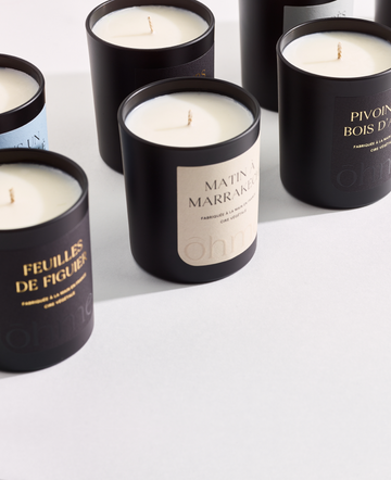 Les bougies parfumées ohme