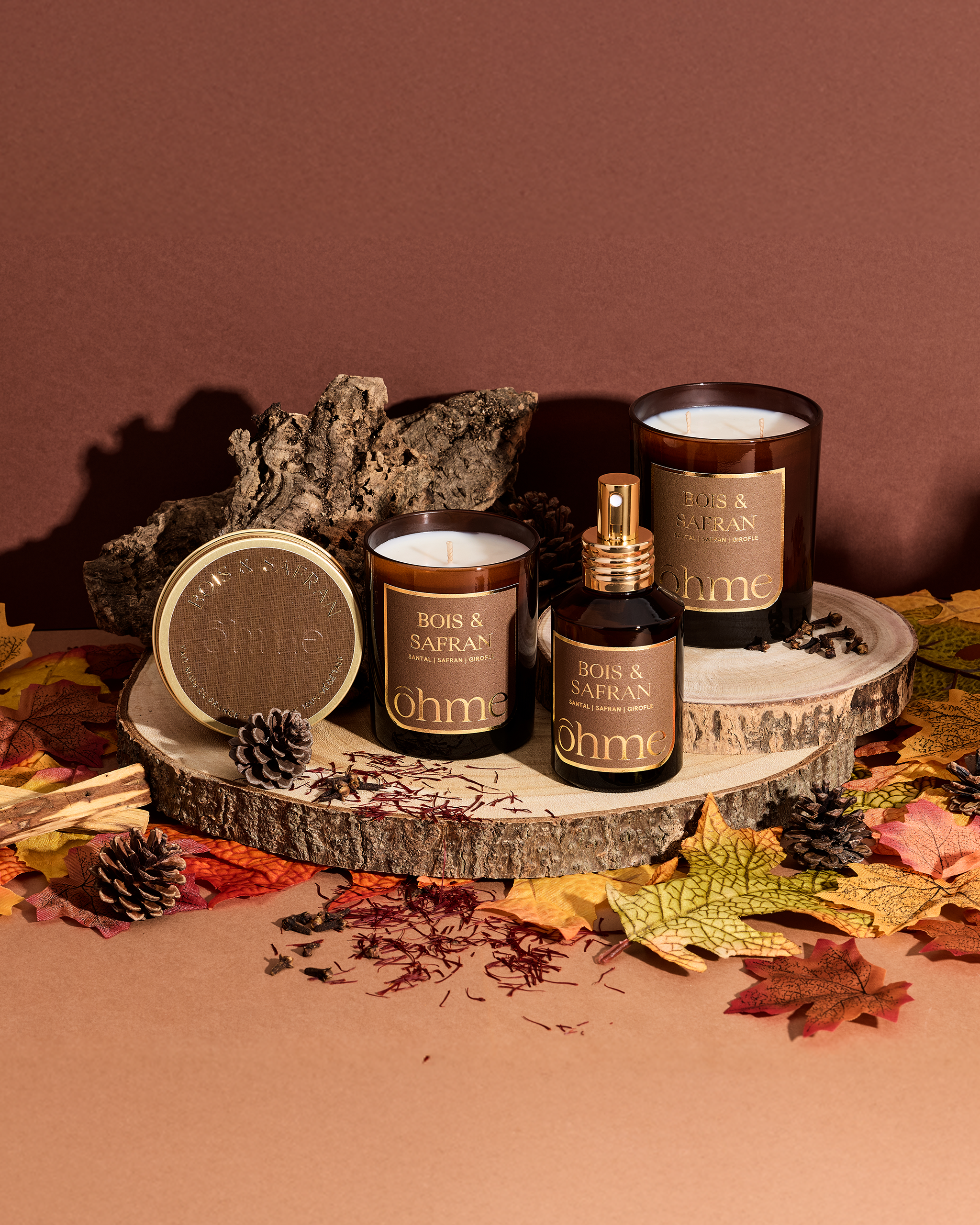Suspension parfumée - Bois & Safran