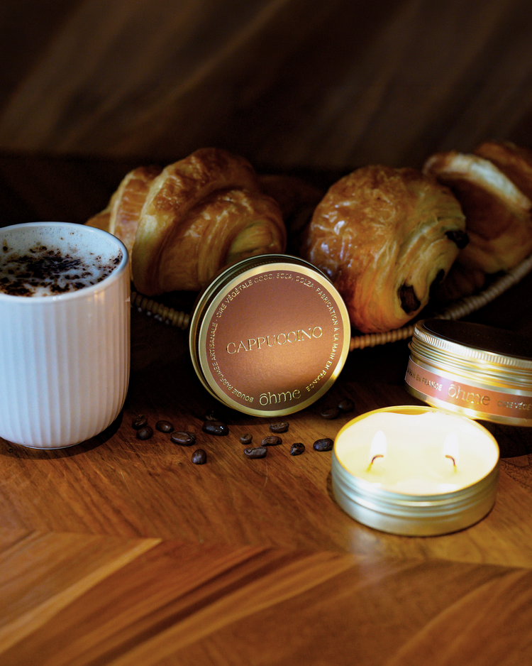 Bougie parfumée capsule - Cappuccino