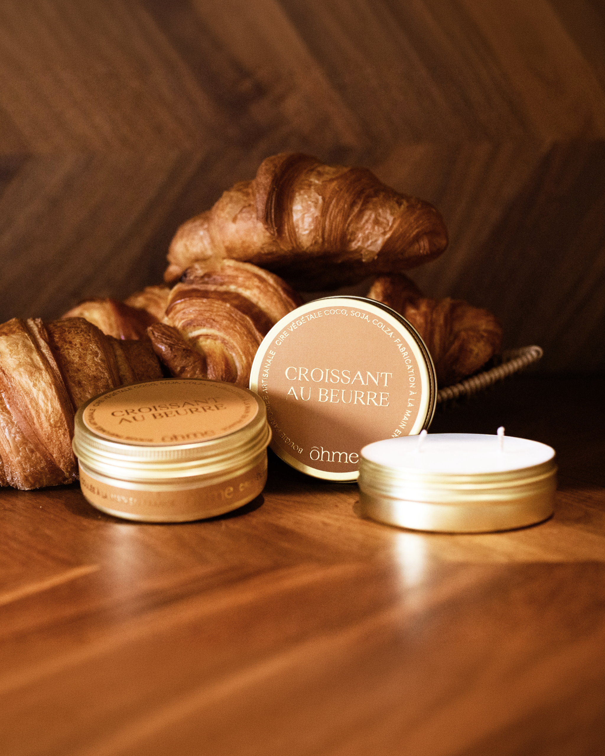 Bougie parfumée capsule - Croissant au Beurre