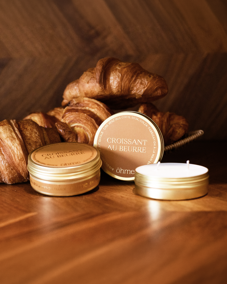 Bougie parfumée capsule - Croissant au Beurre