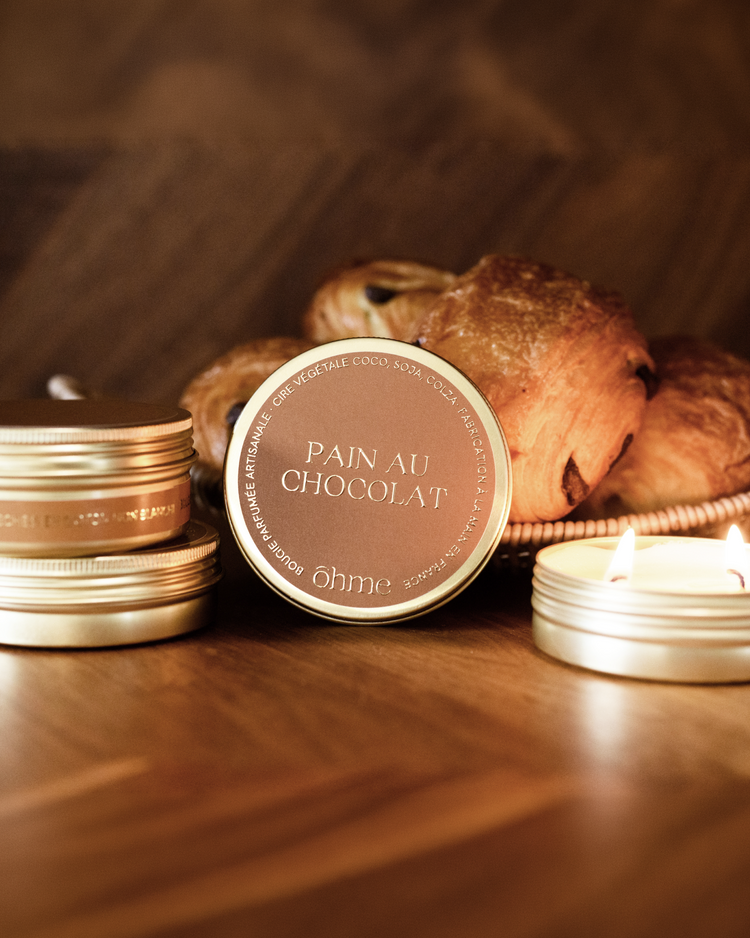 Bougie parfumée capsule - Pain au Chocolat