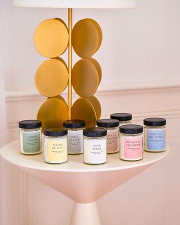 Bougies parfumées en bocal ōhme