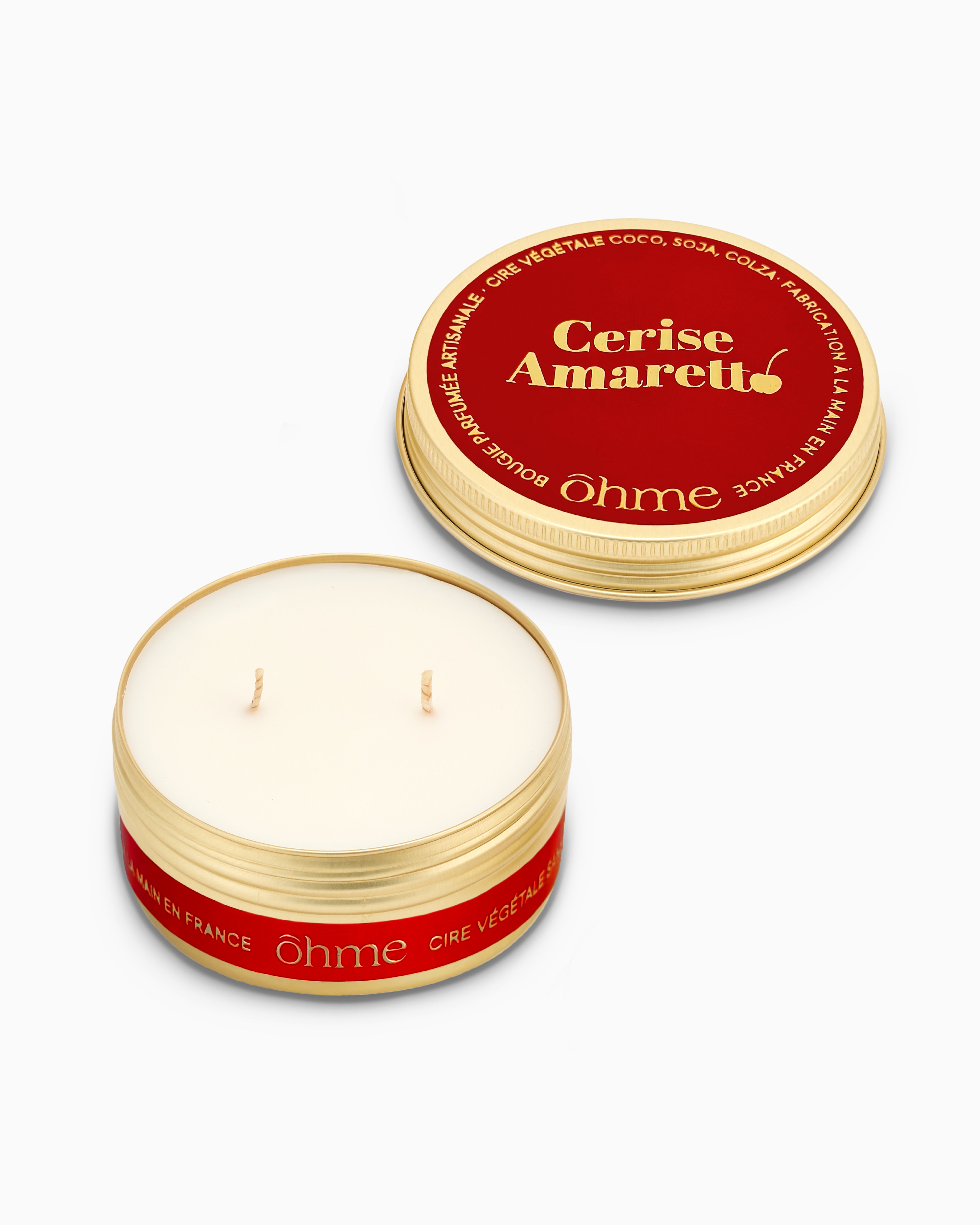 Bougie parfumée capsule - Cerise Amaretto