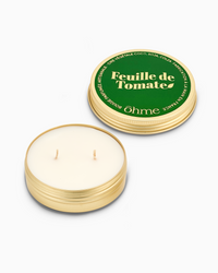Bougie parfumée capsule - Feuille de Tomate