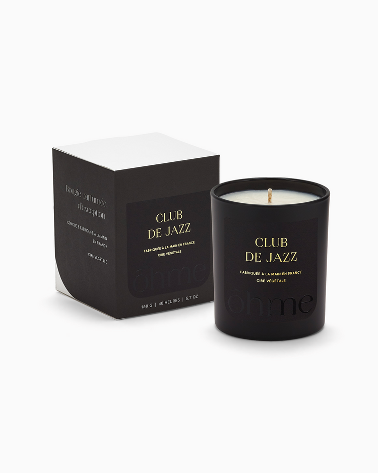 Bougie parfumée - Club de Jazz - 160g - ōhme