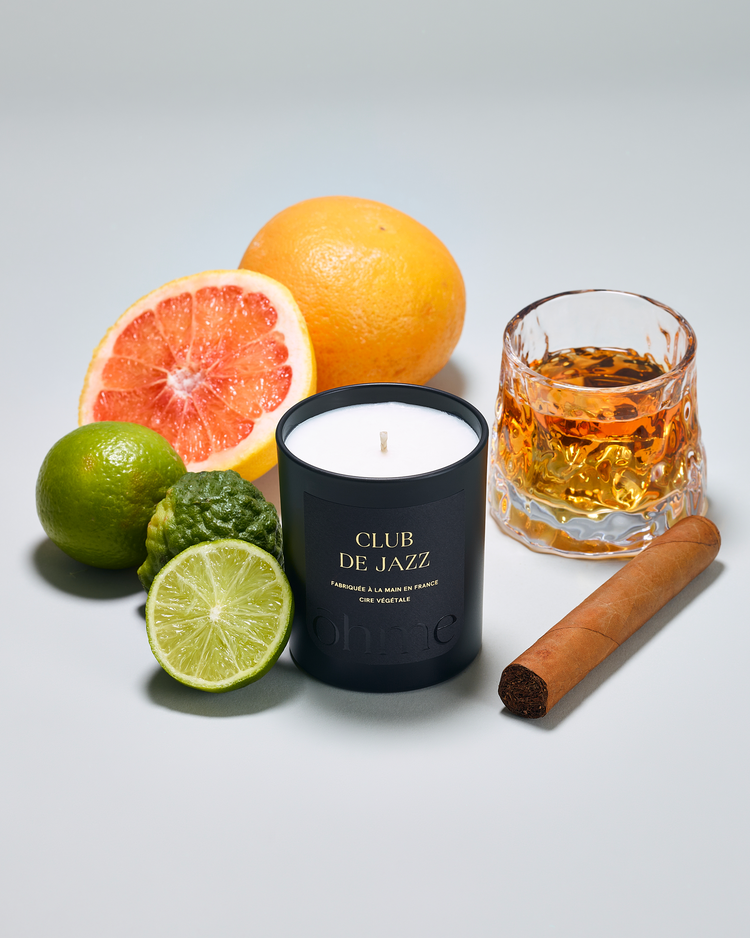 Bougie parfumée - Club de Jazz - 160g - ōhme