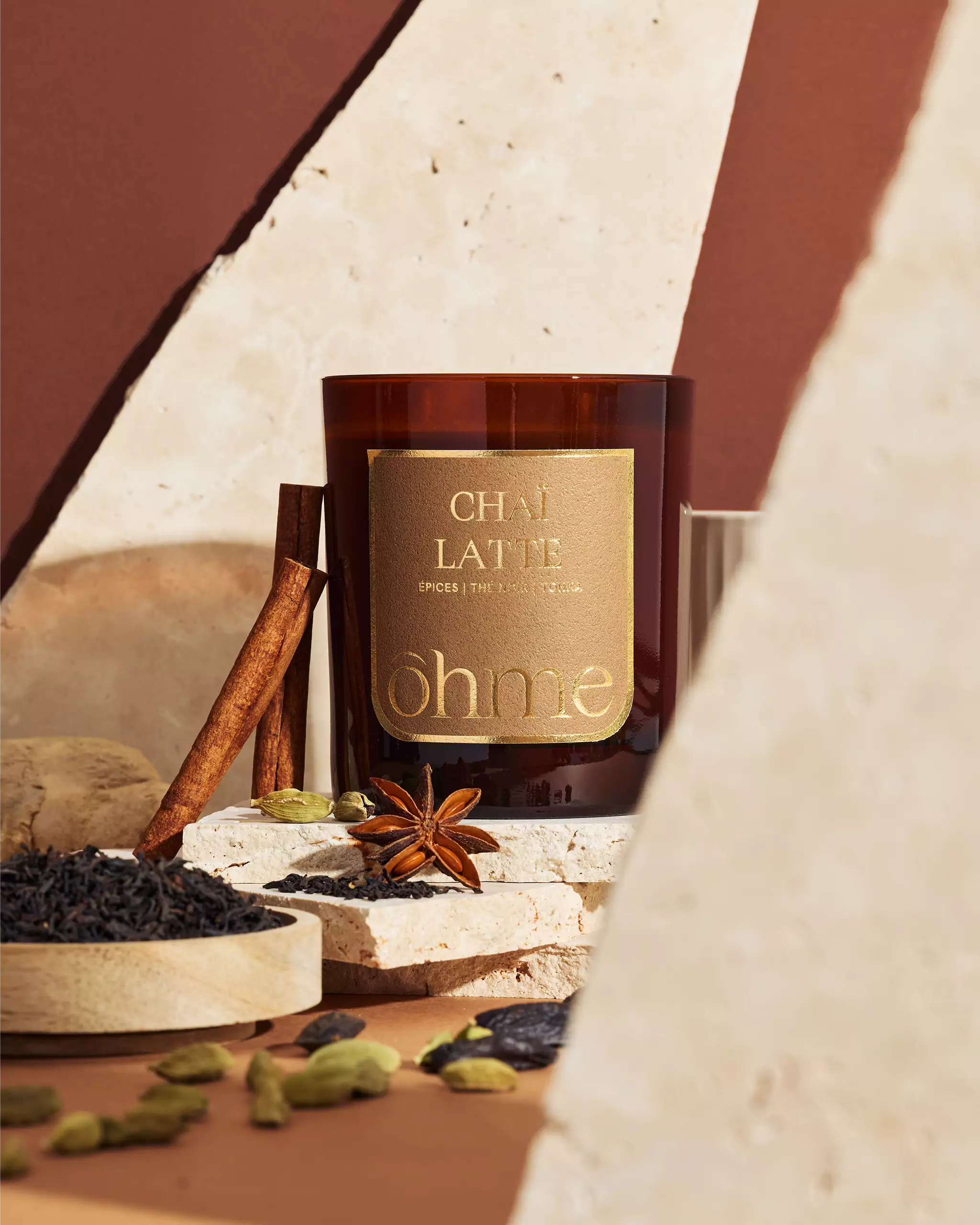 Bougie parfumée - Chaï Latte