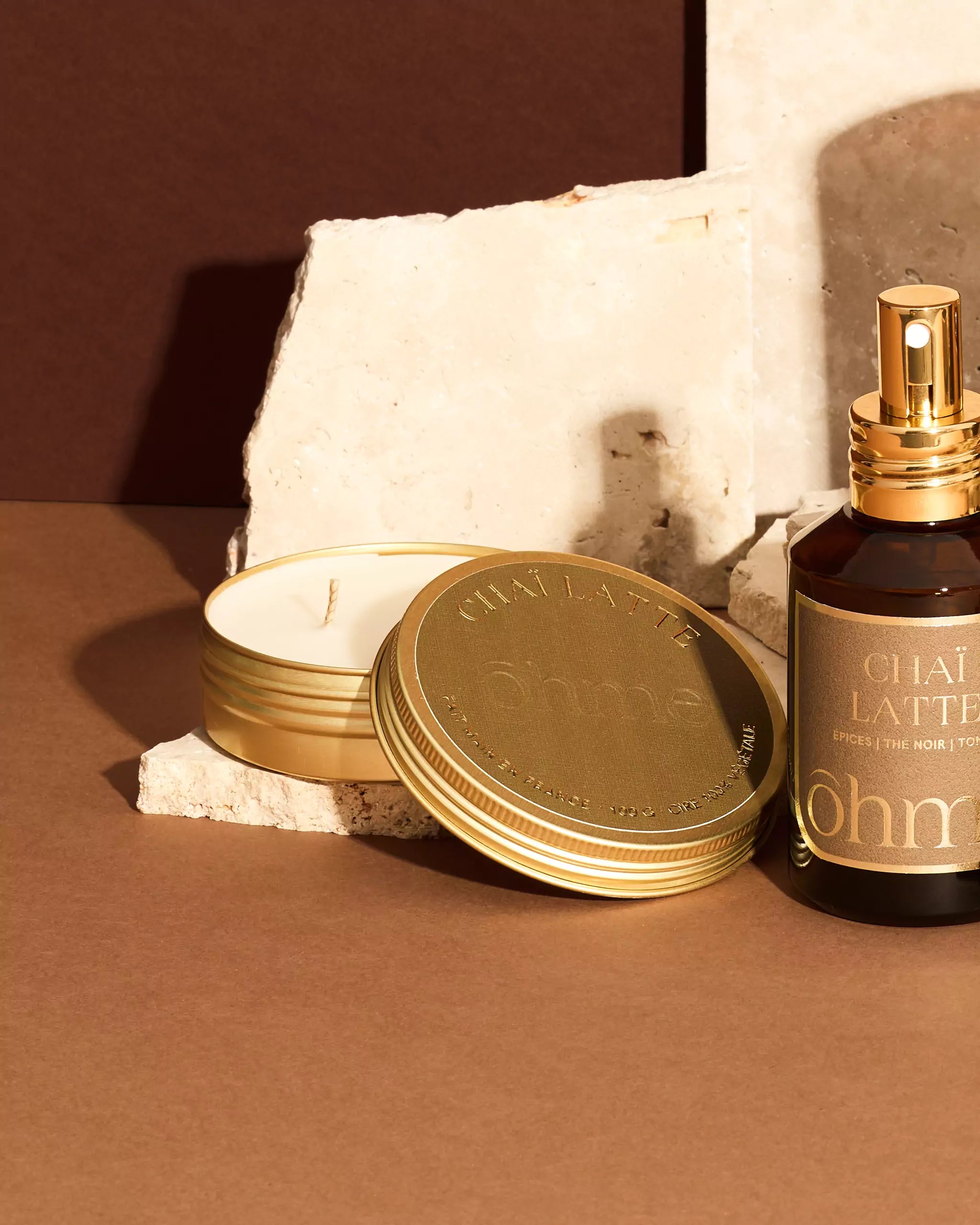 Bougie parfumée capsule - Chaï Latte