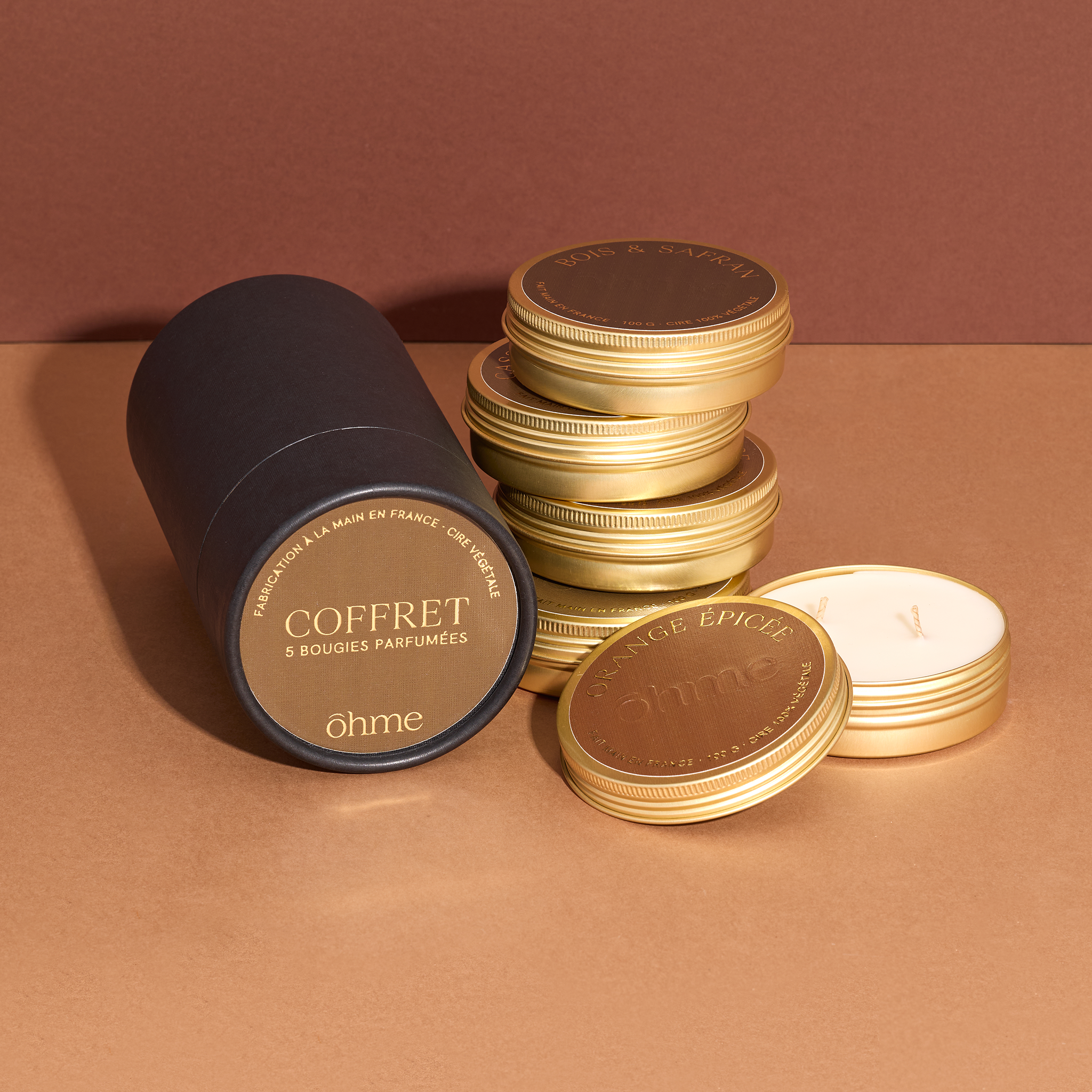 Coffret 5 bougies - 2
