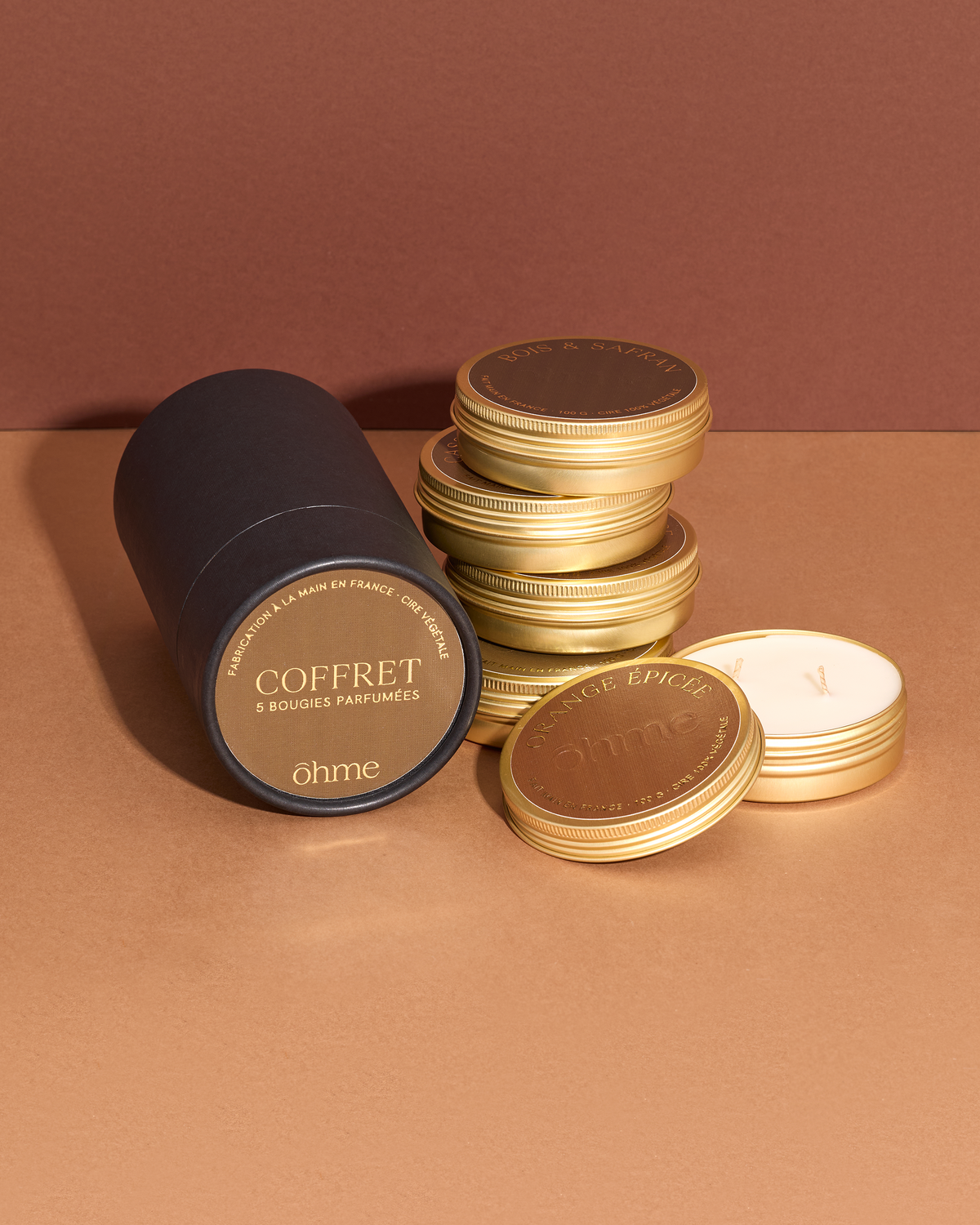 Coffret cadeau bougies - ōhme