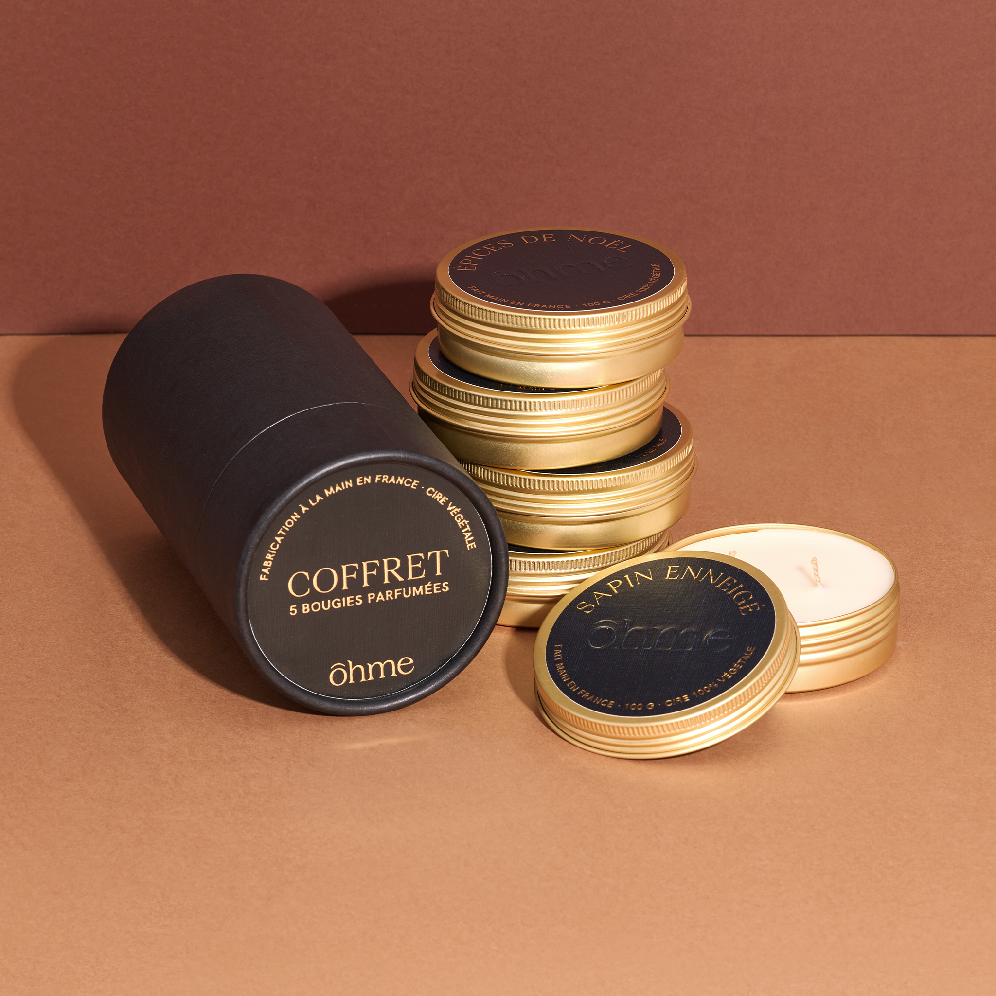 Coffret 5 bougies - 1