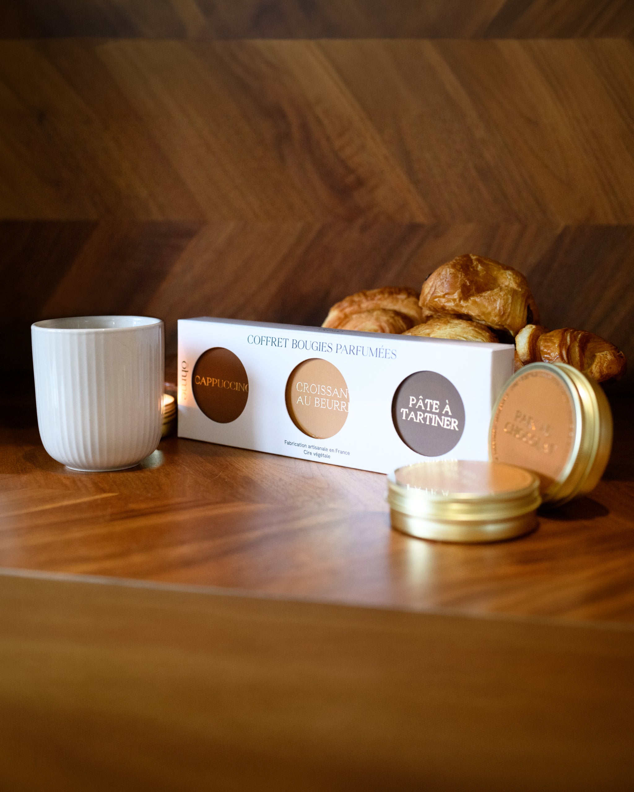 Bougie parfumée capsule - Cappuccino