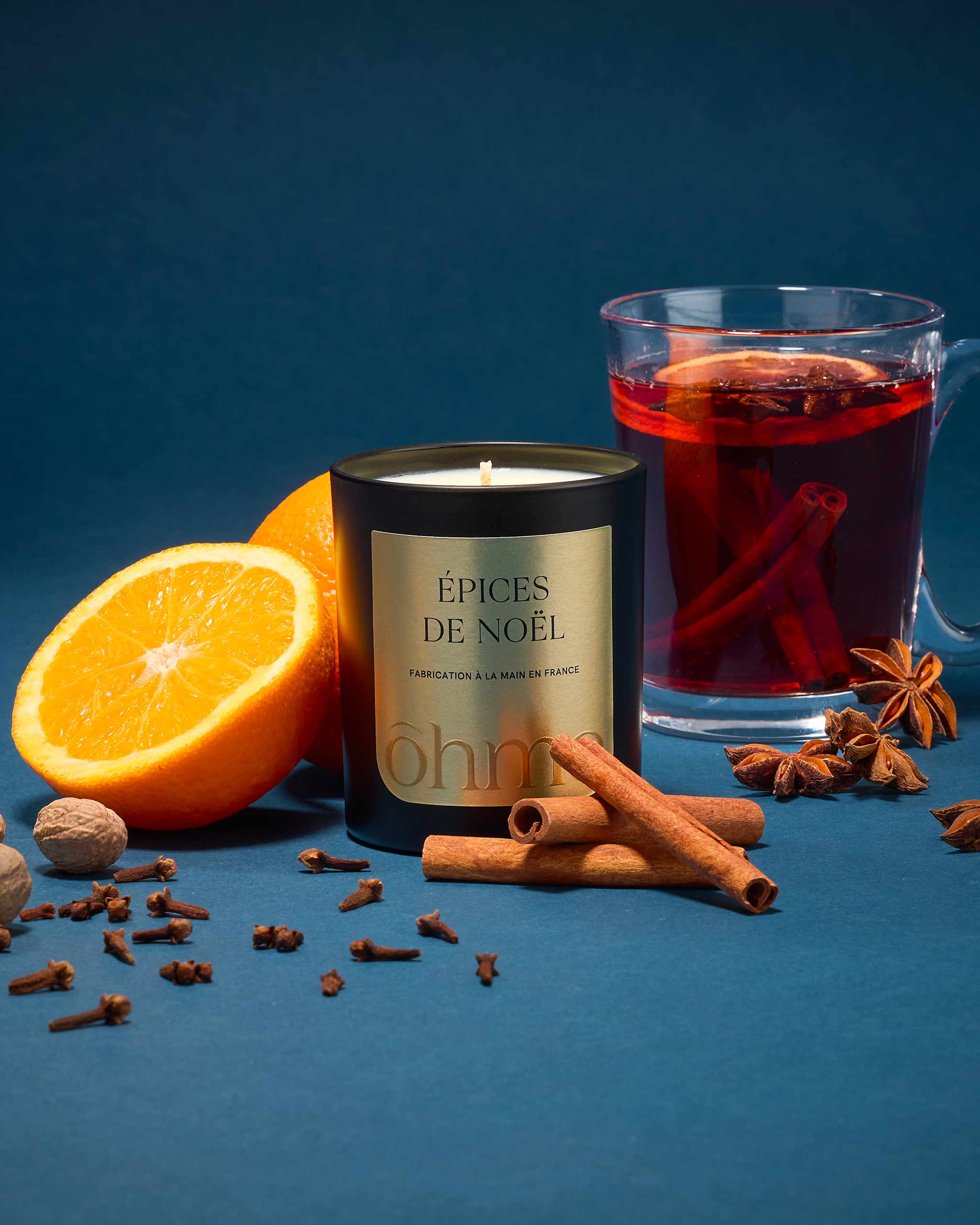 Bougie parfumée - Épices de Noël