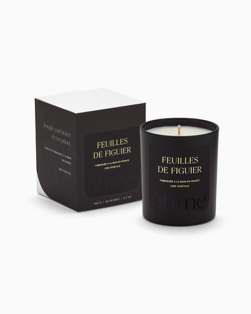 Bougie parfumée - Feuilles de Figuier