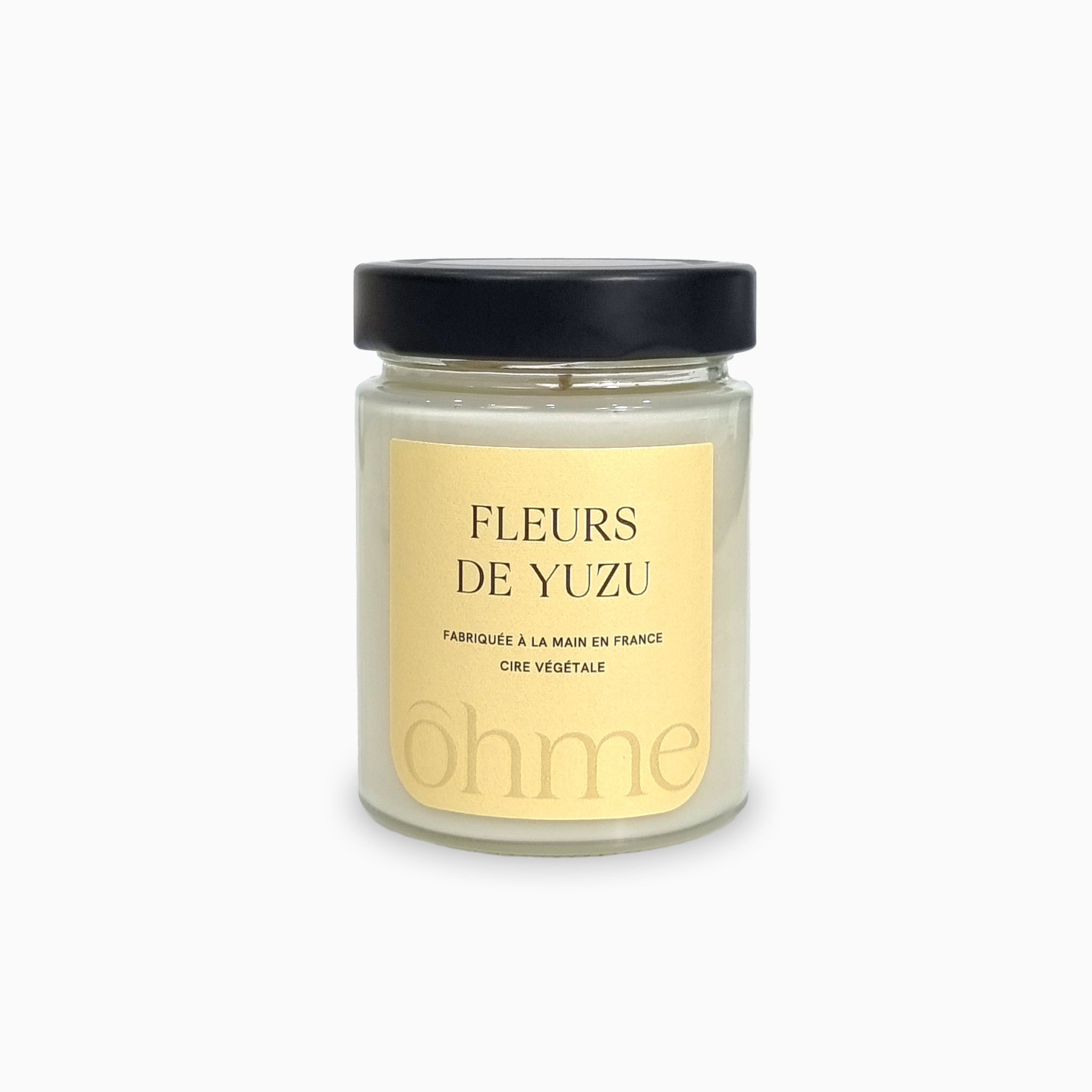 Bougie parfumée en bocal - Fleurs de Yuzu