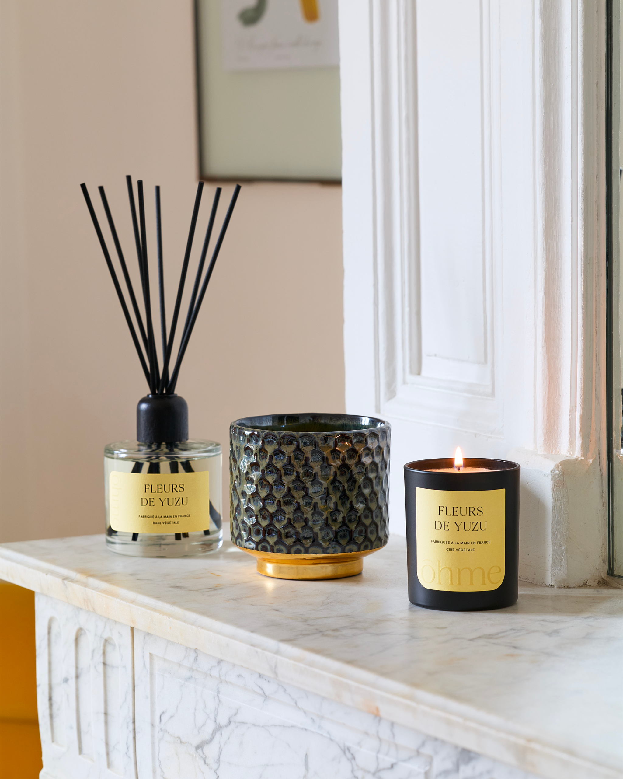 Bougie parfumée - Fleurs de Yuzu