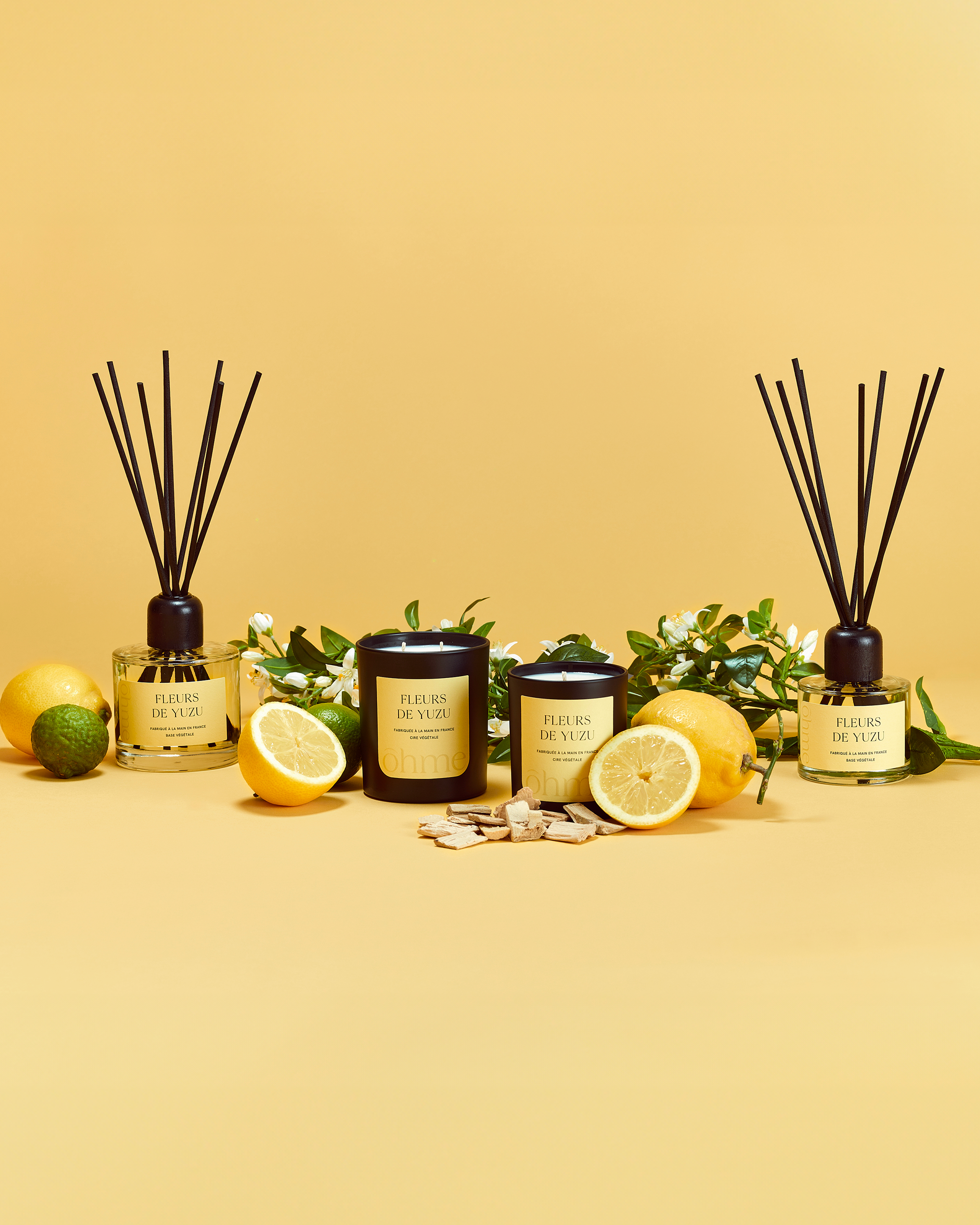 Bougie parfumée - Fleurs de Yuzu