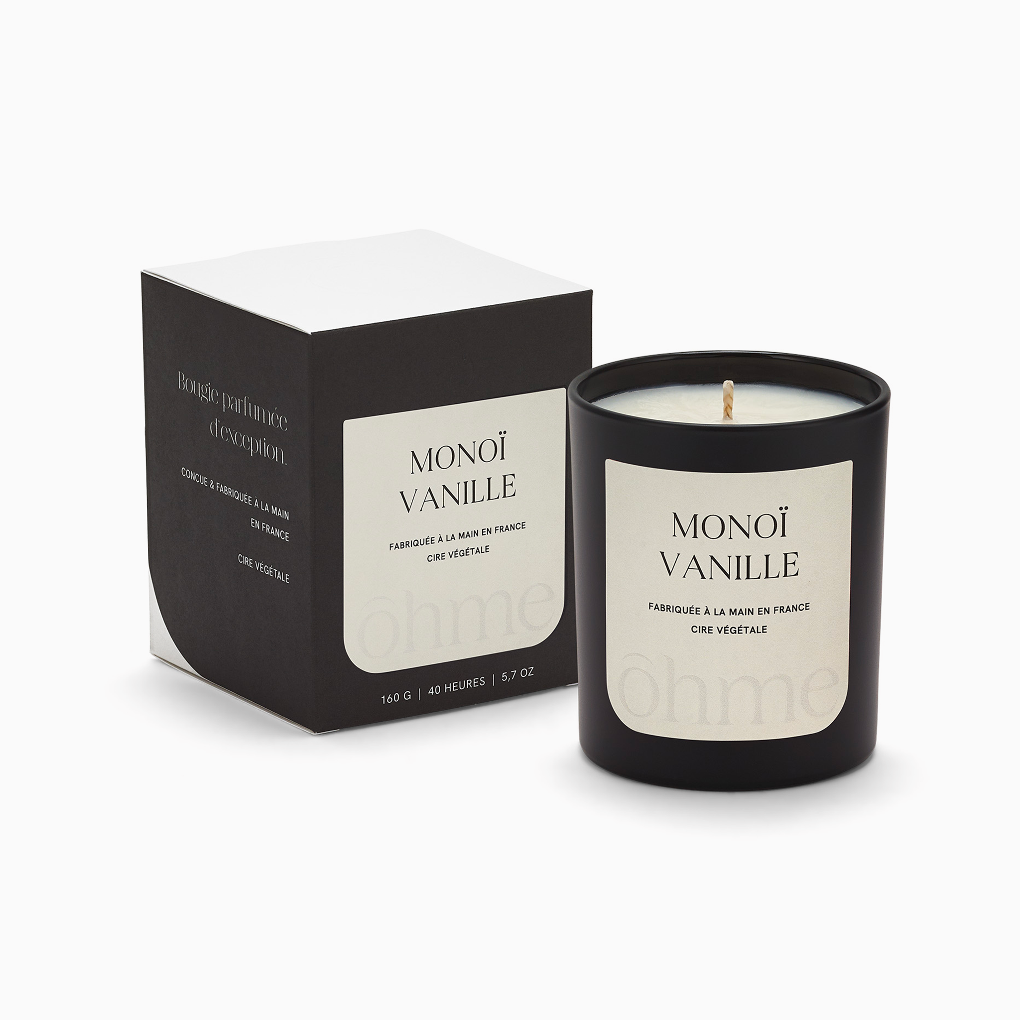 Bougie parfumée - Monoï Vanille