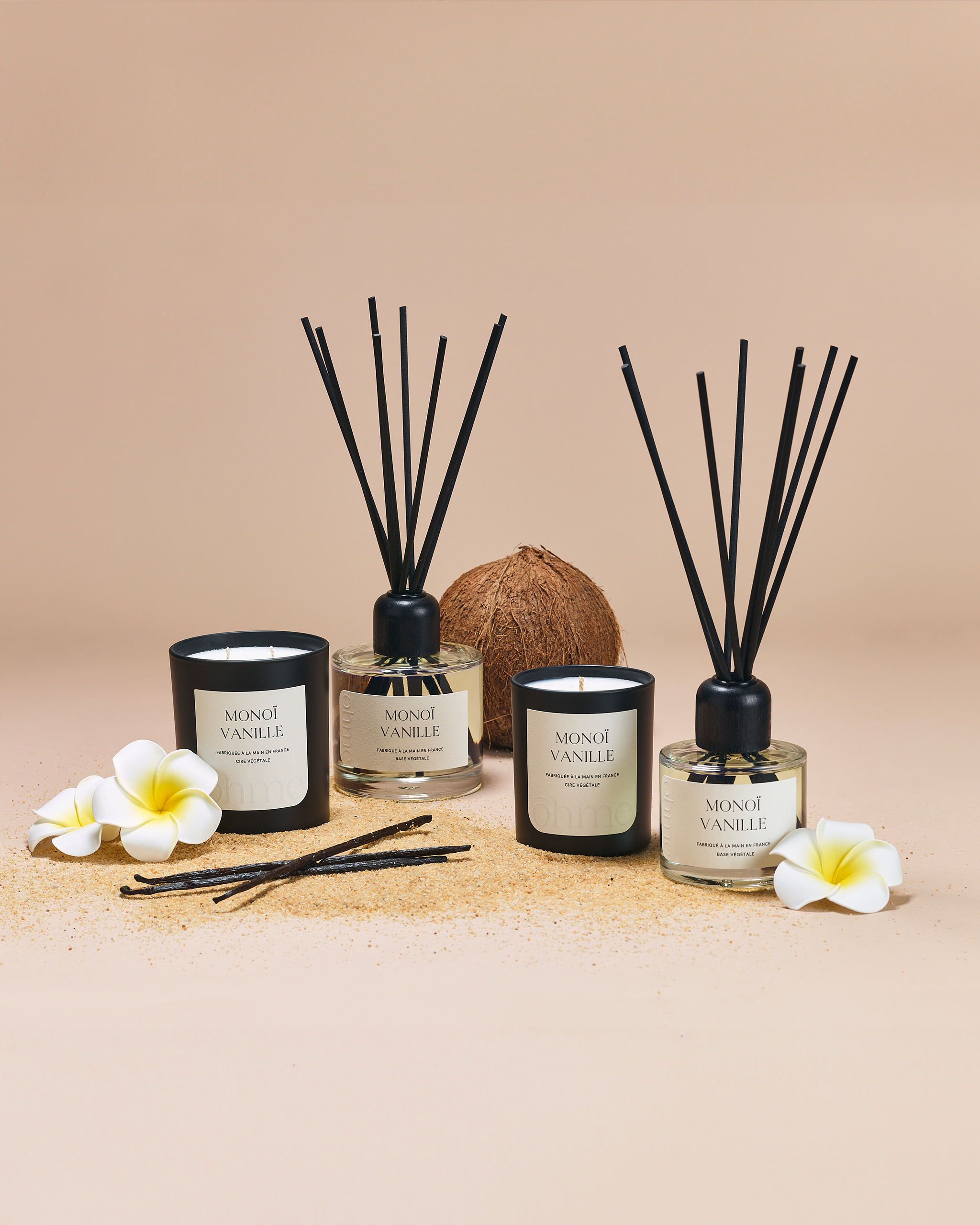 Bougie parfumée - Monoï Vanille