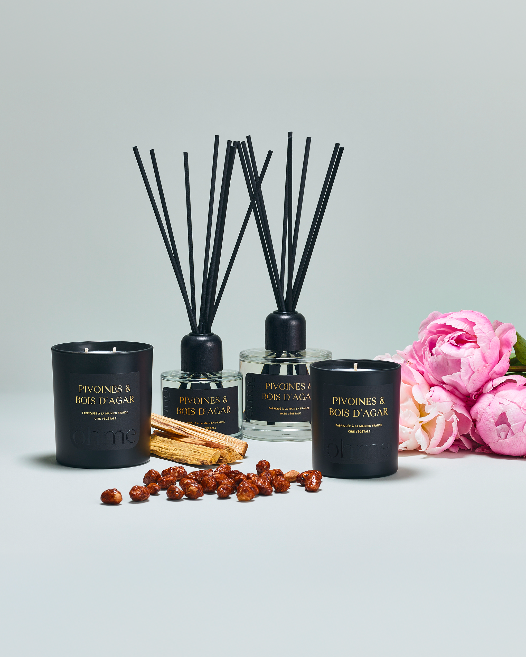 Parfum d'intérieur - Pivoines & Bois d'Agar