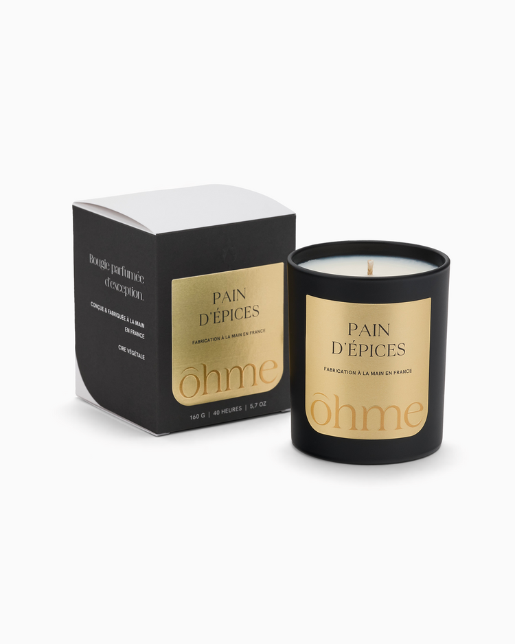 Bougie parfumée - Pain d'Épices - 160g - ōhme