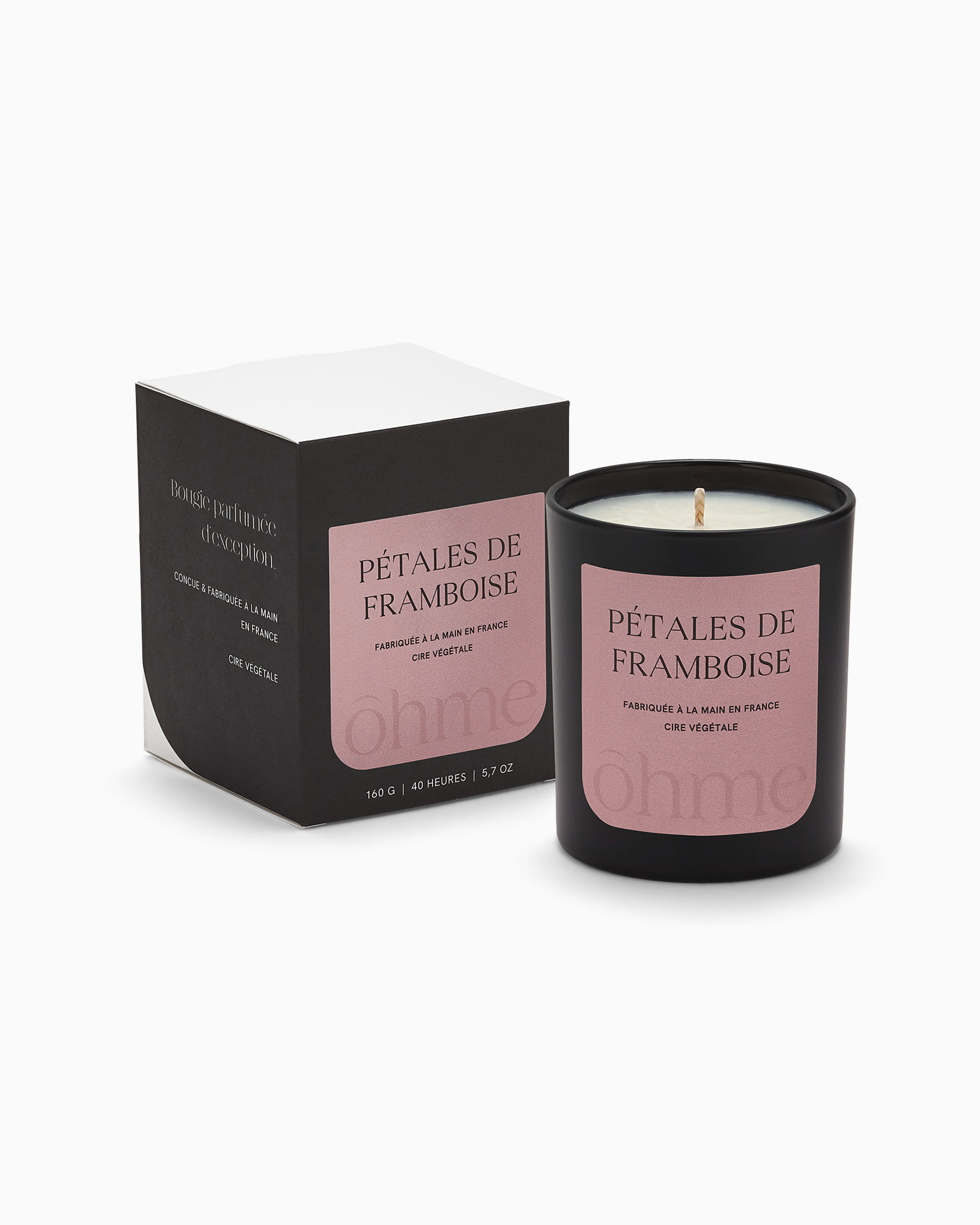 Bougie parfumée - Pétales de Framboise