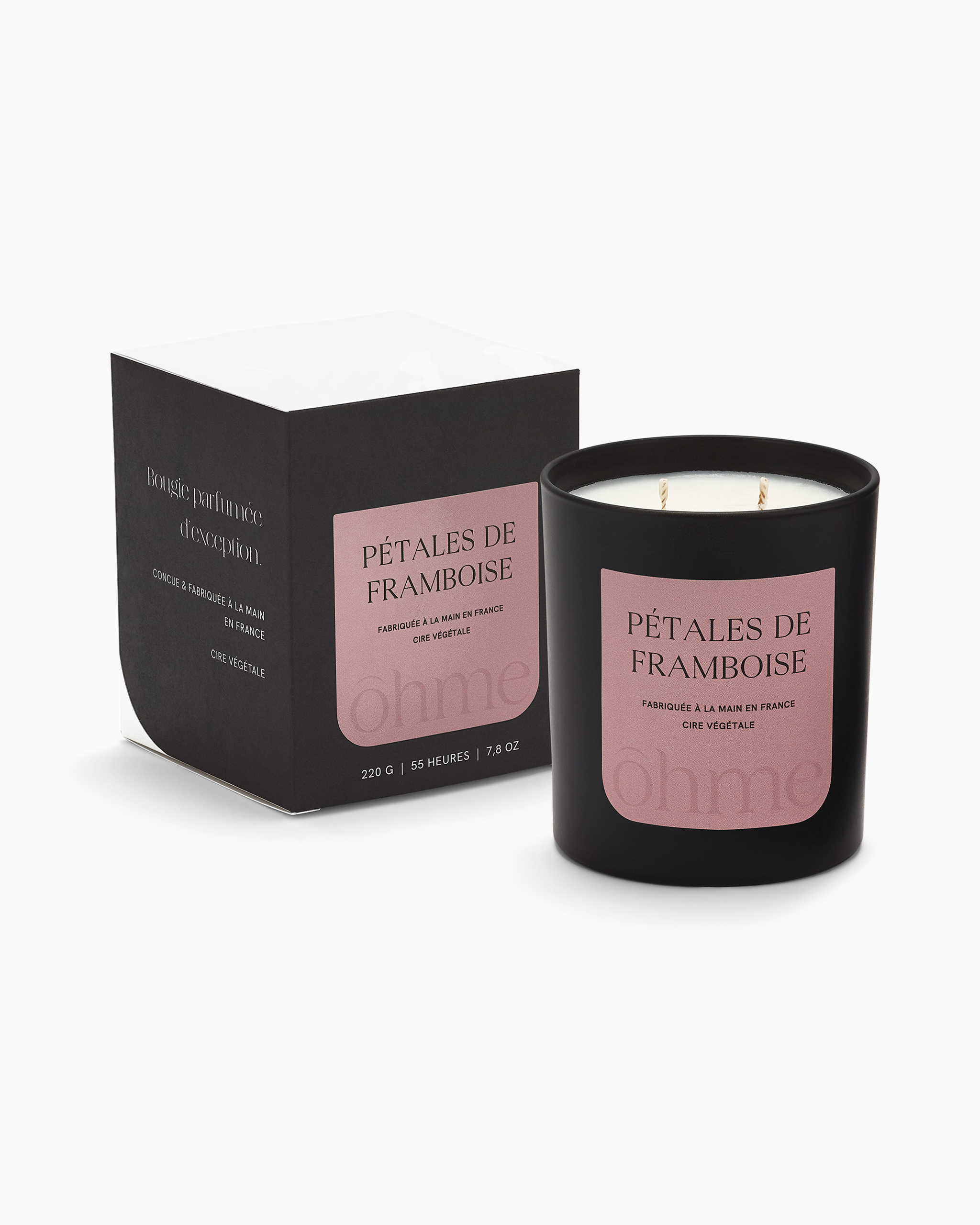 Bougie parfumée - Pétales de Framboise