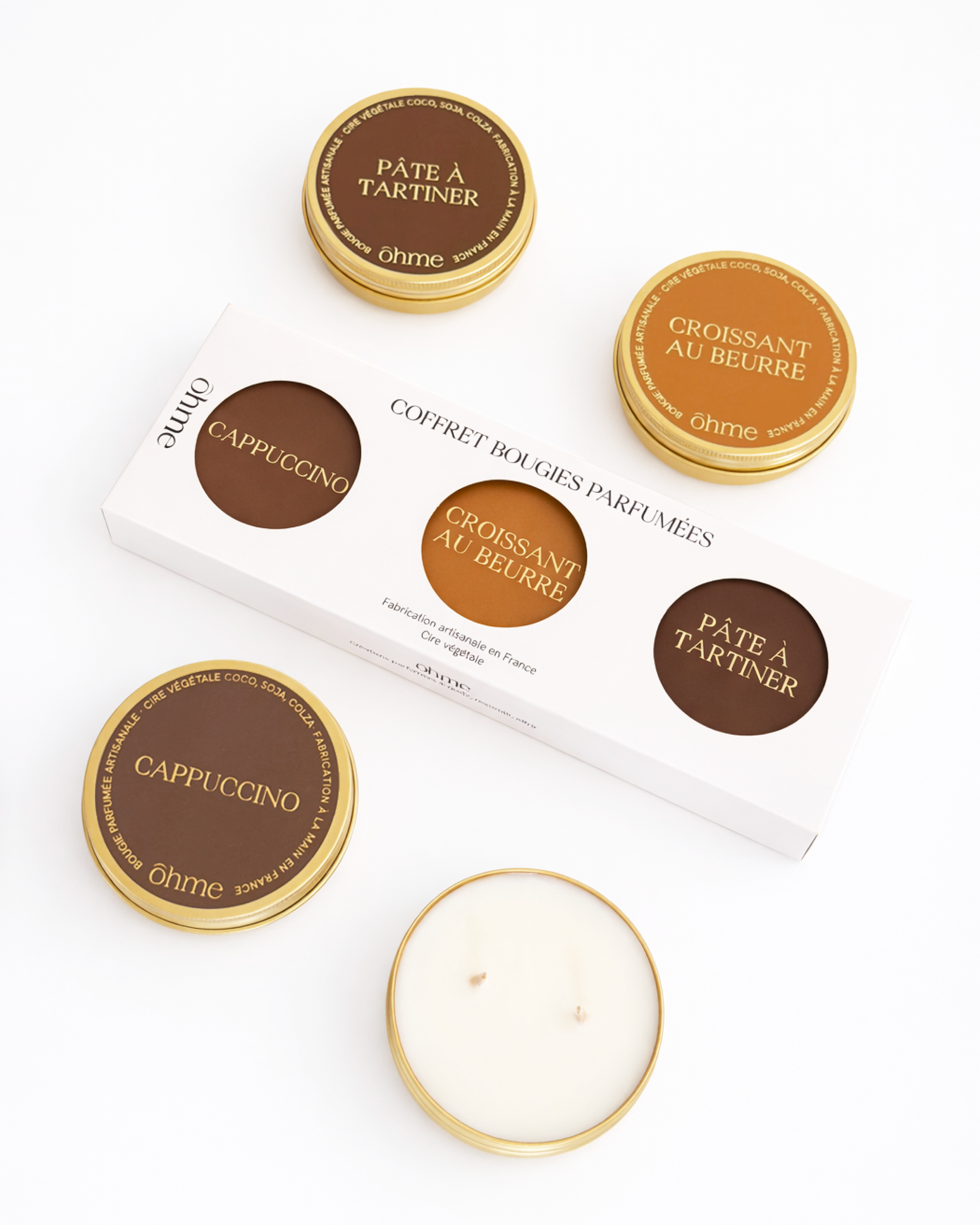 Coffret bougies Petit-Déjeuner