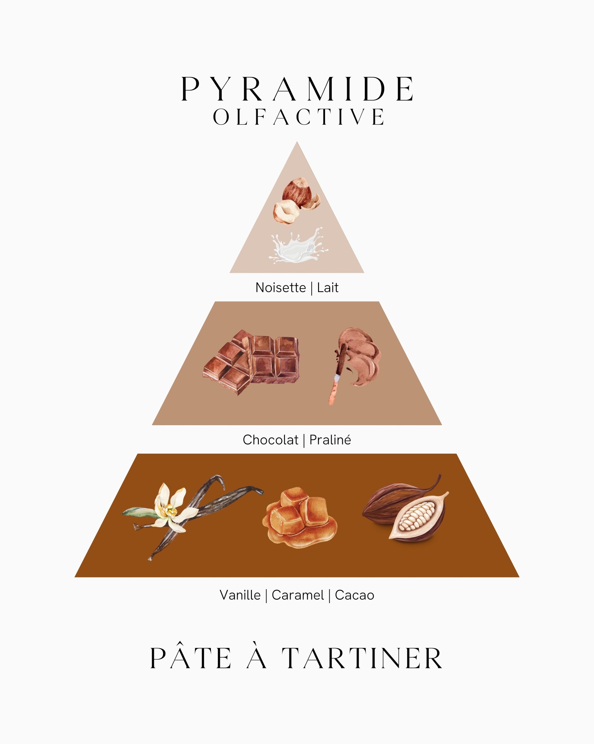 Pyramide olfactive Pate à Tartiner