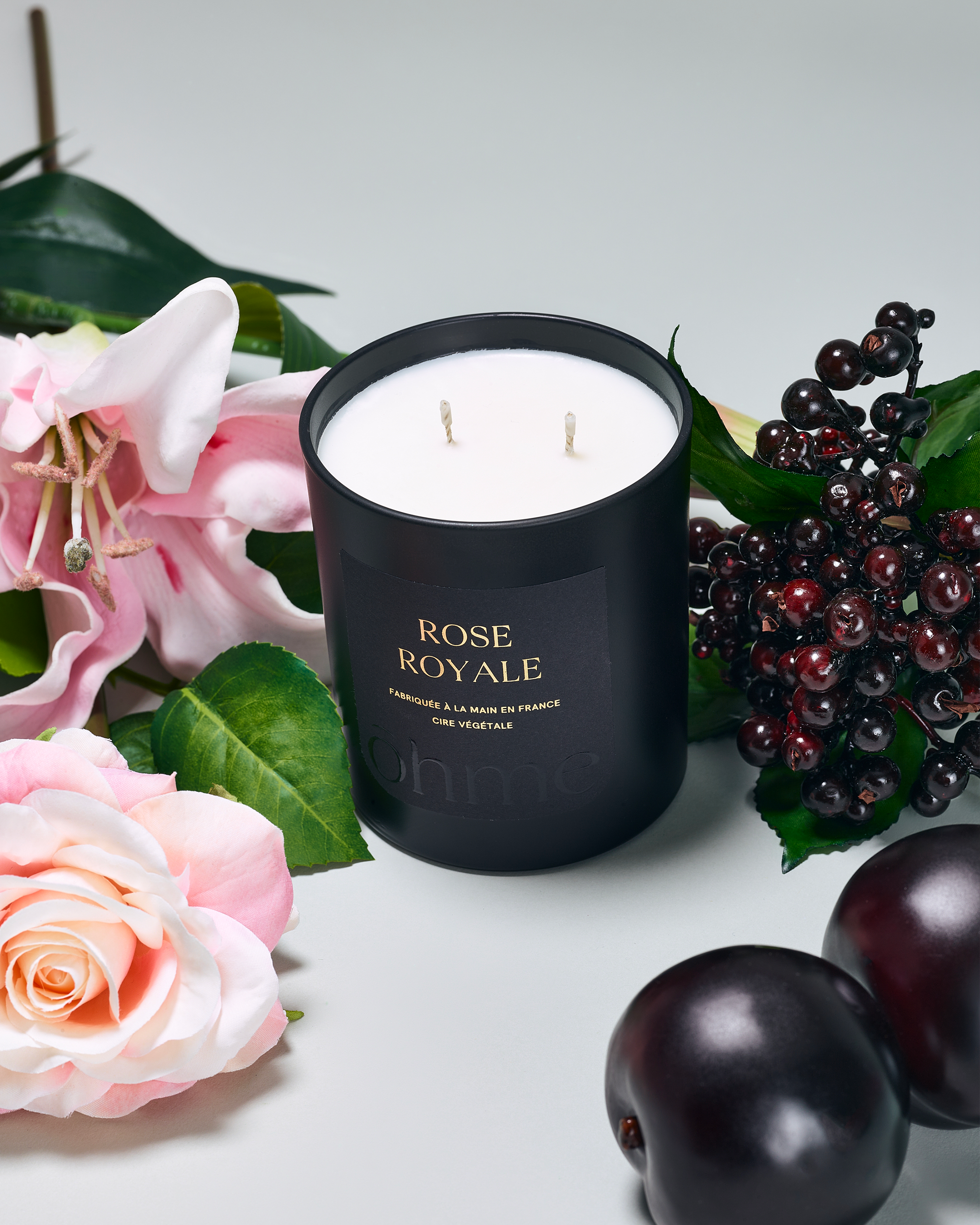 Bougie parfumée - Rose Royale