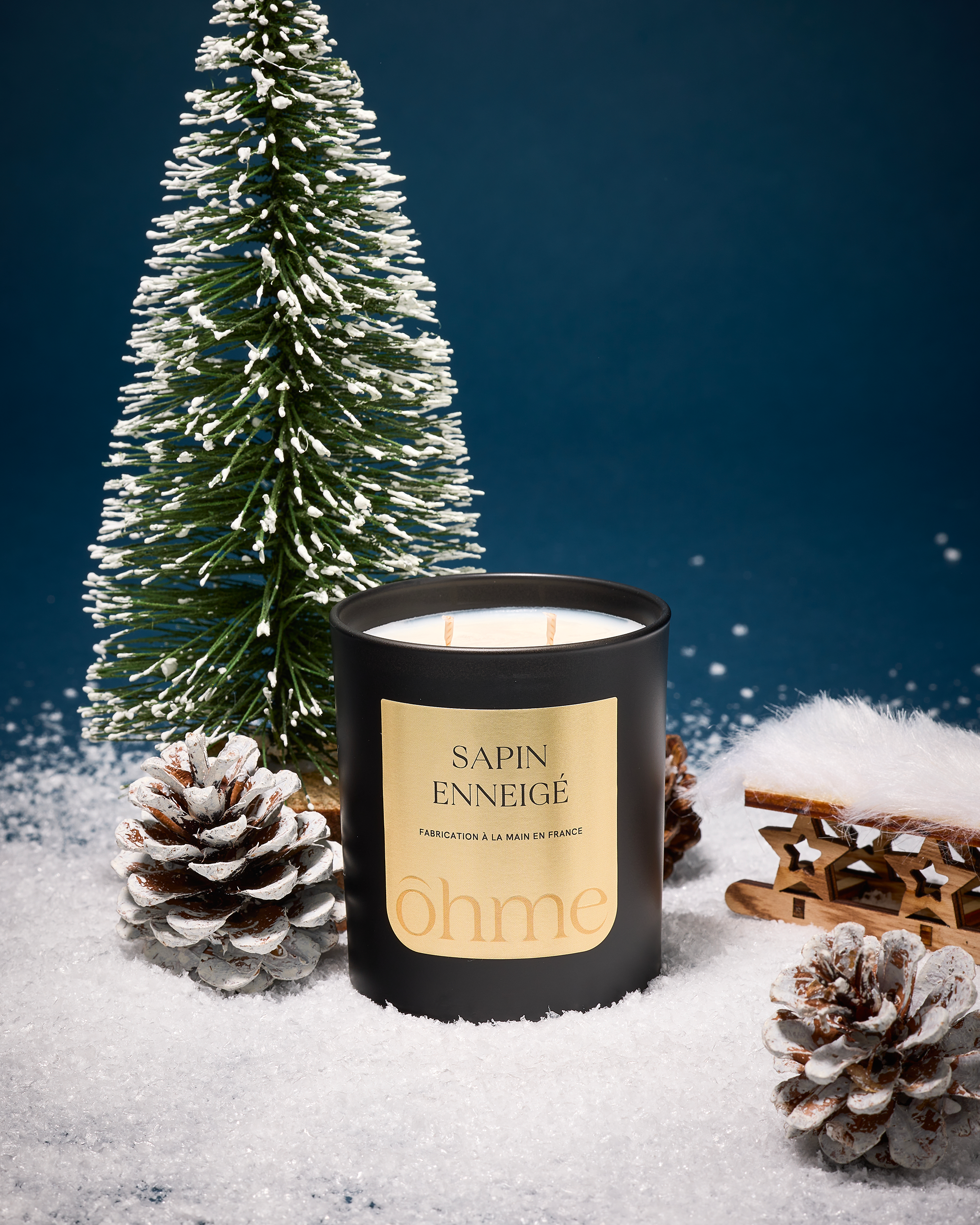Bougie parfumée - Sapin Enneigé