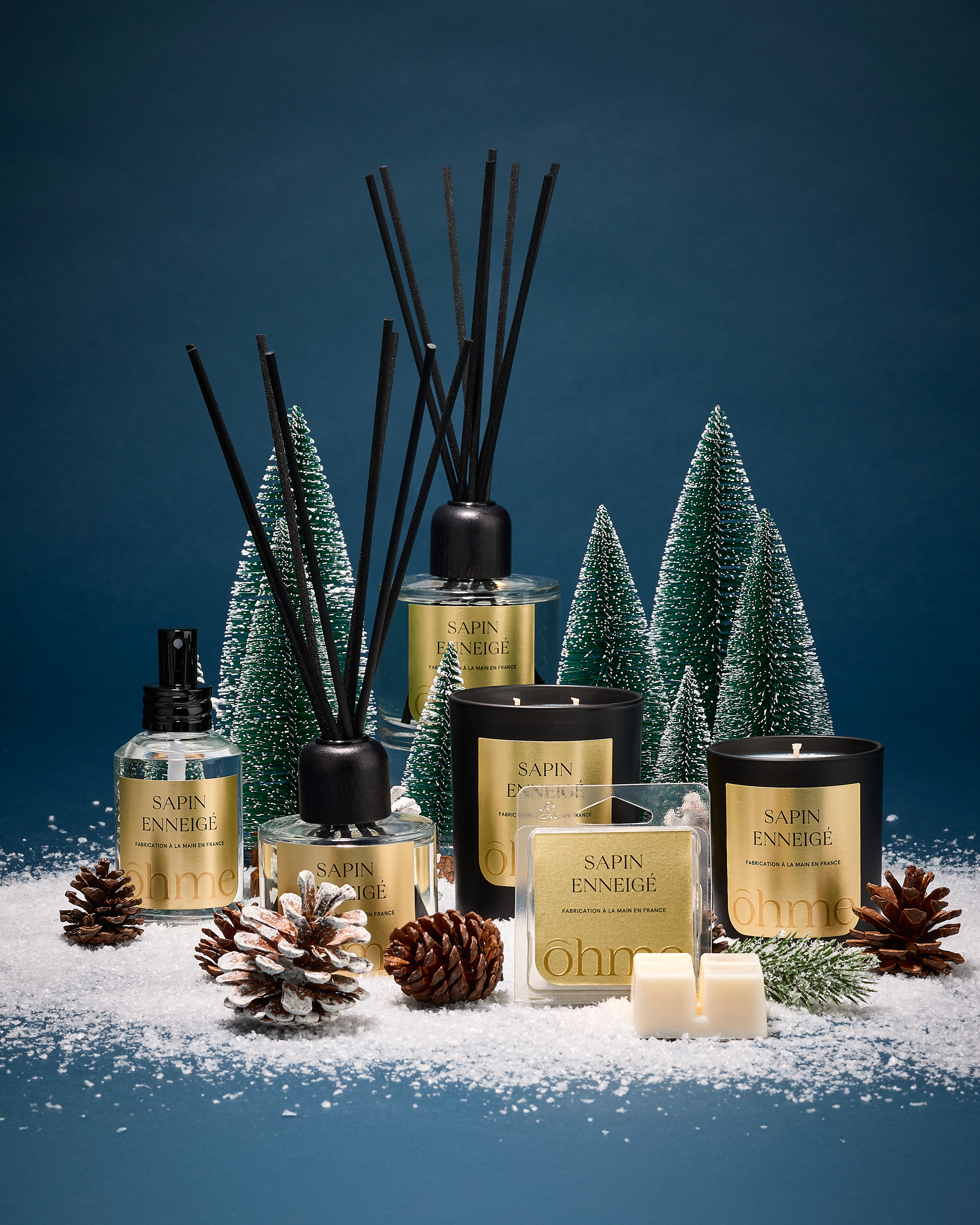 Bougie parfumée - Sapin Enneigé