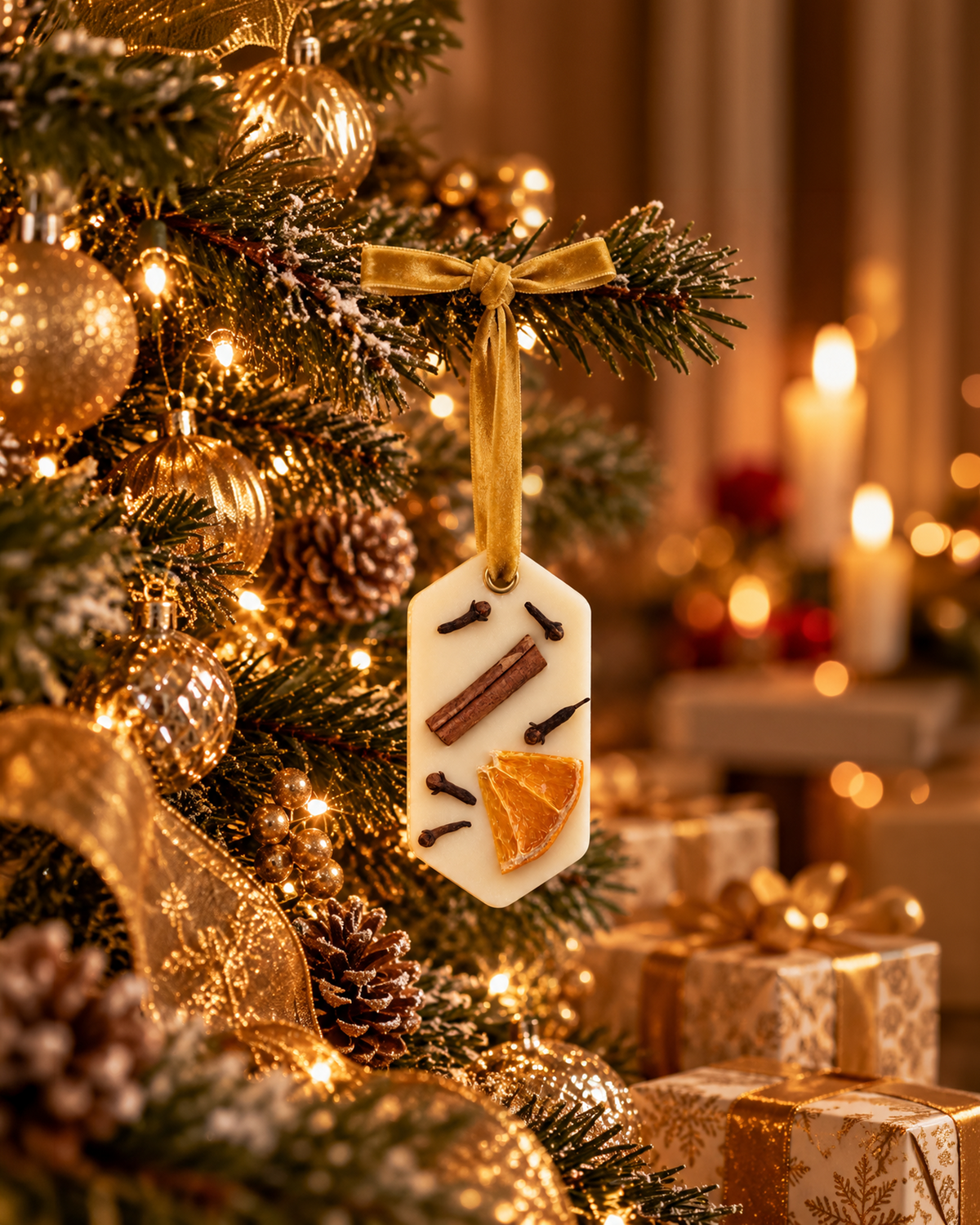 Suspension parfumée Épices de Noël