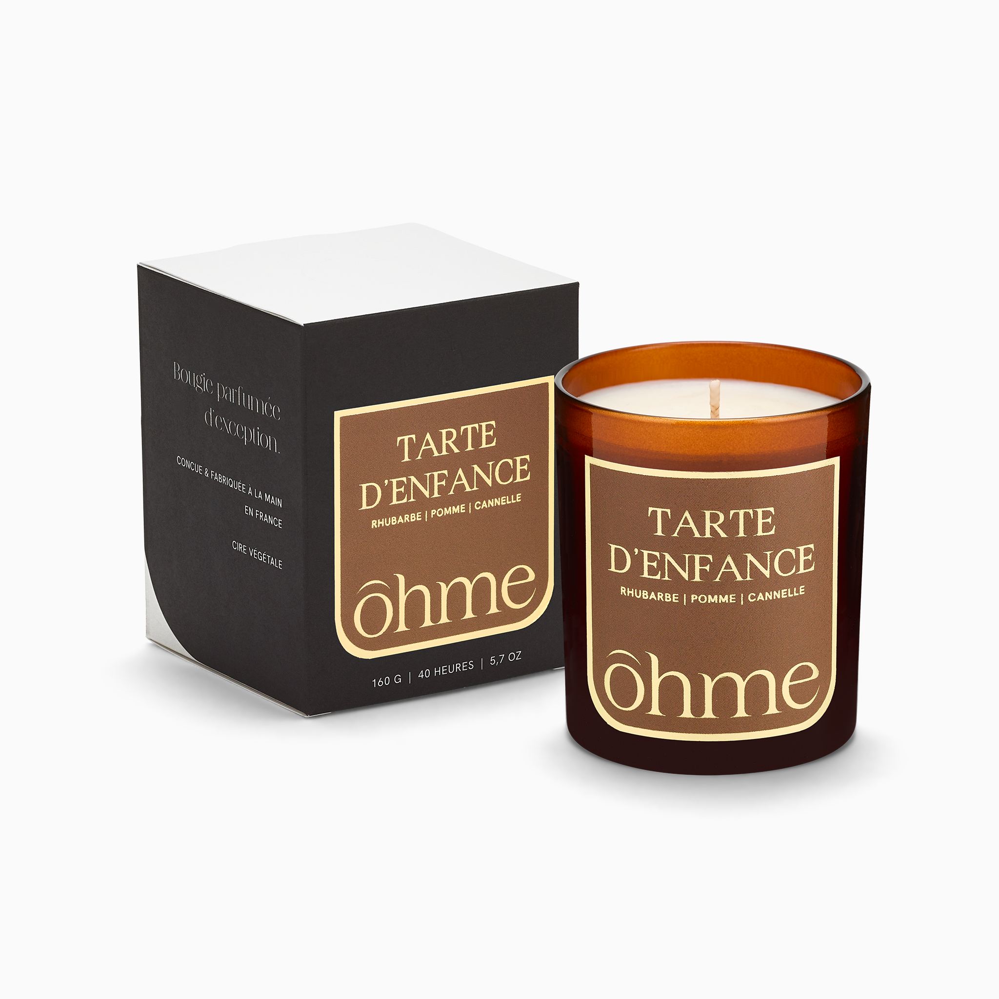 Bougie parfumée - Tarte d’enfance