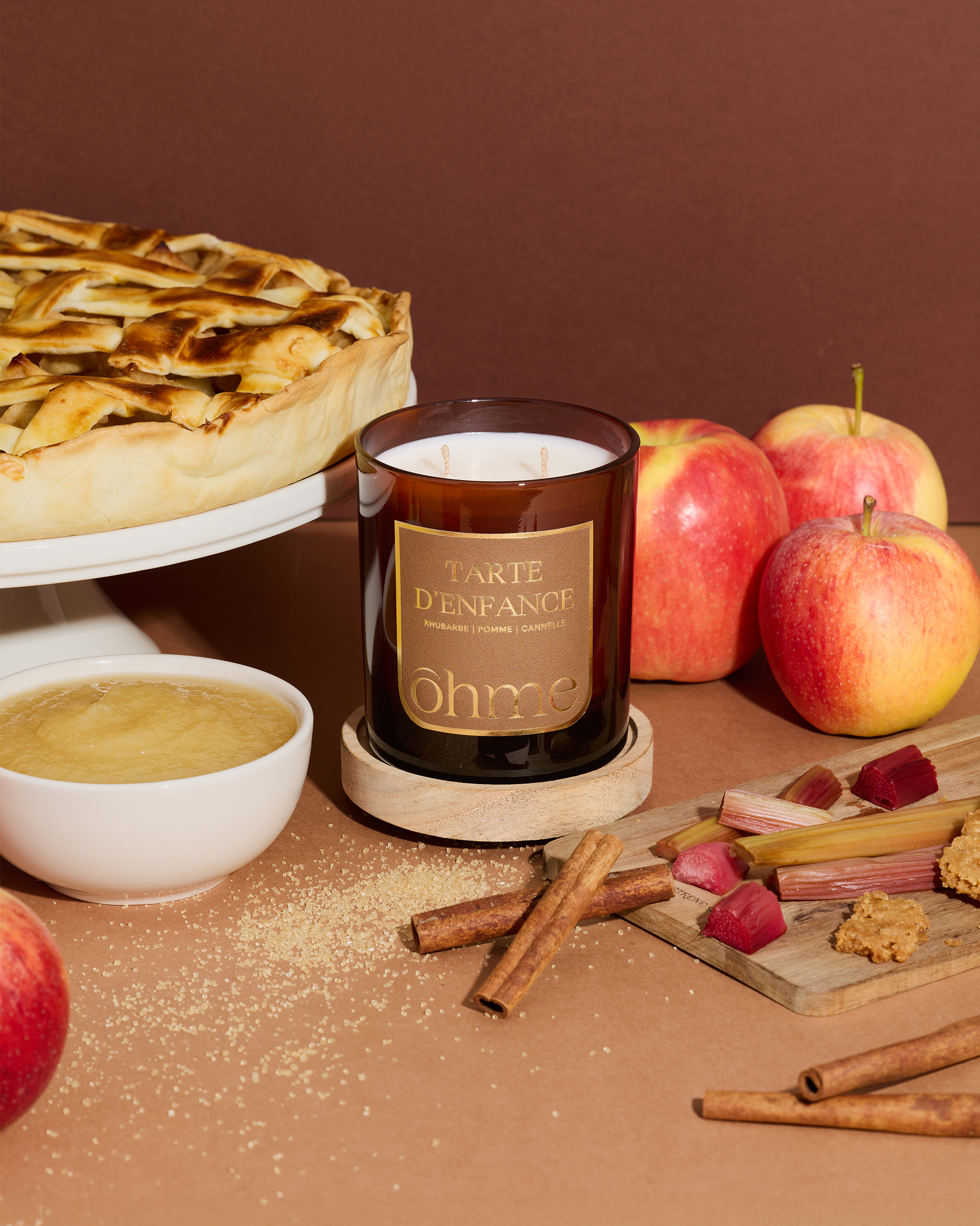 Bougie parfumée - Tarte d’enfance