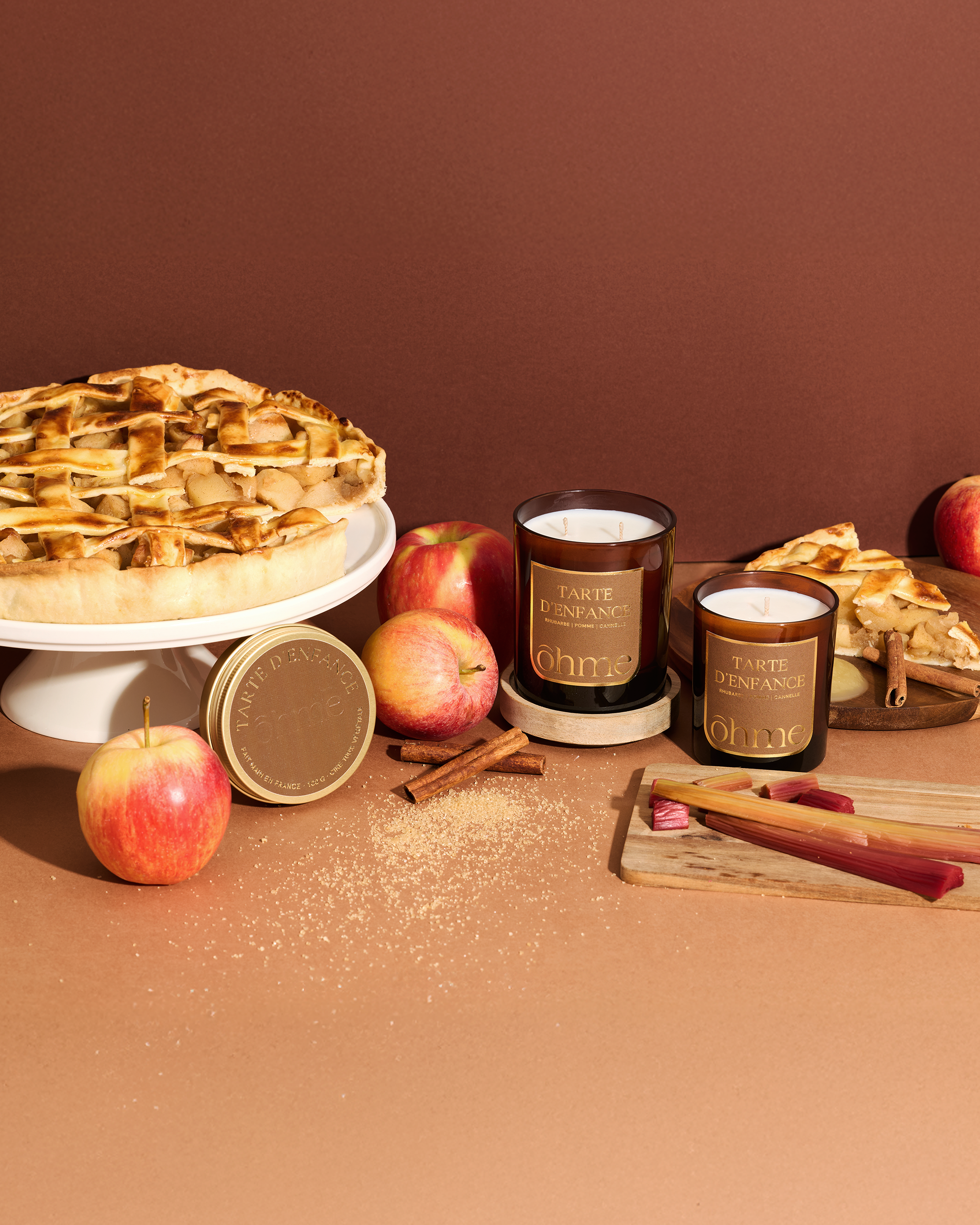 Bougie parfumée capsule - Tarte d’enfance