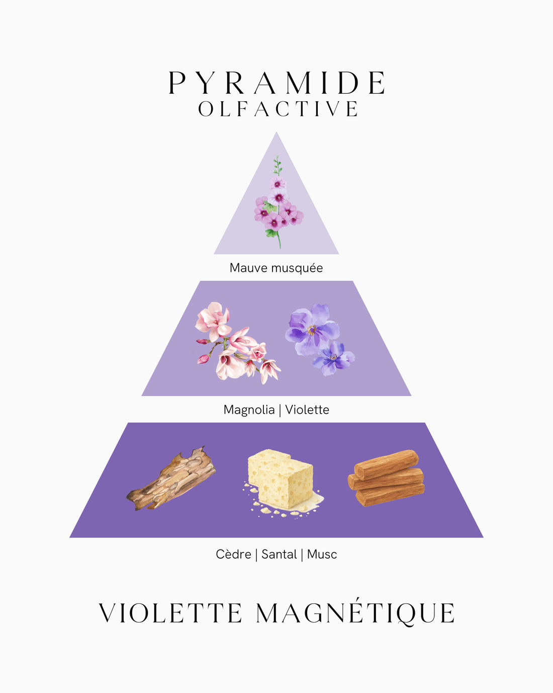 Recharge diffuseur de parfum - Violette Magnétique