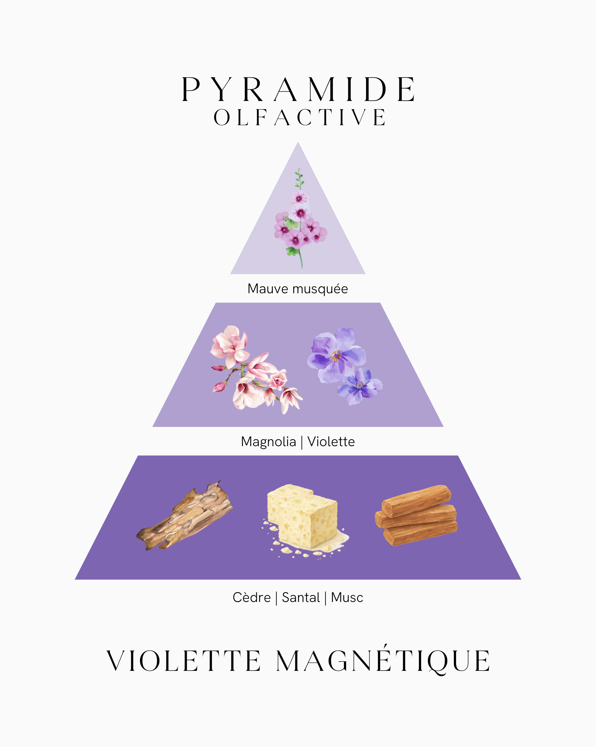 Recharge diffuseur de parfum - Violette Magnétique
